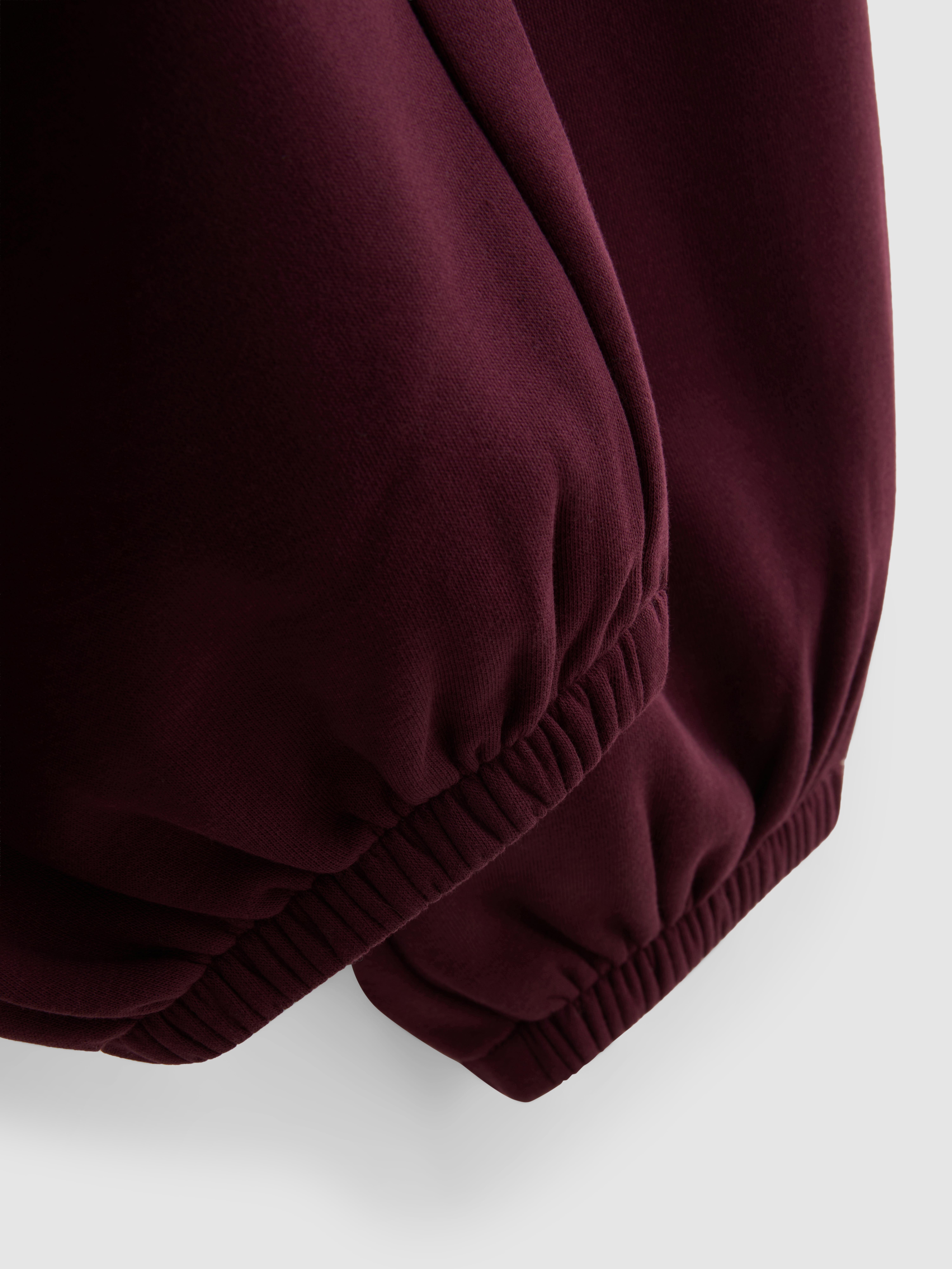 Joggingbroek van katoenmix met enkelboorden