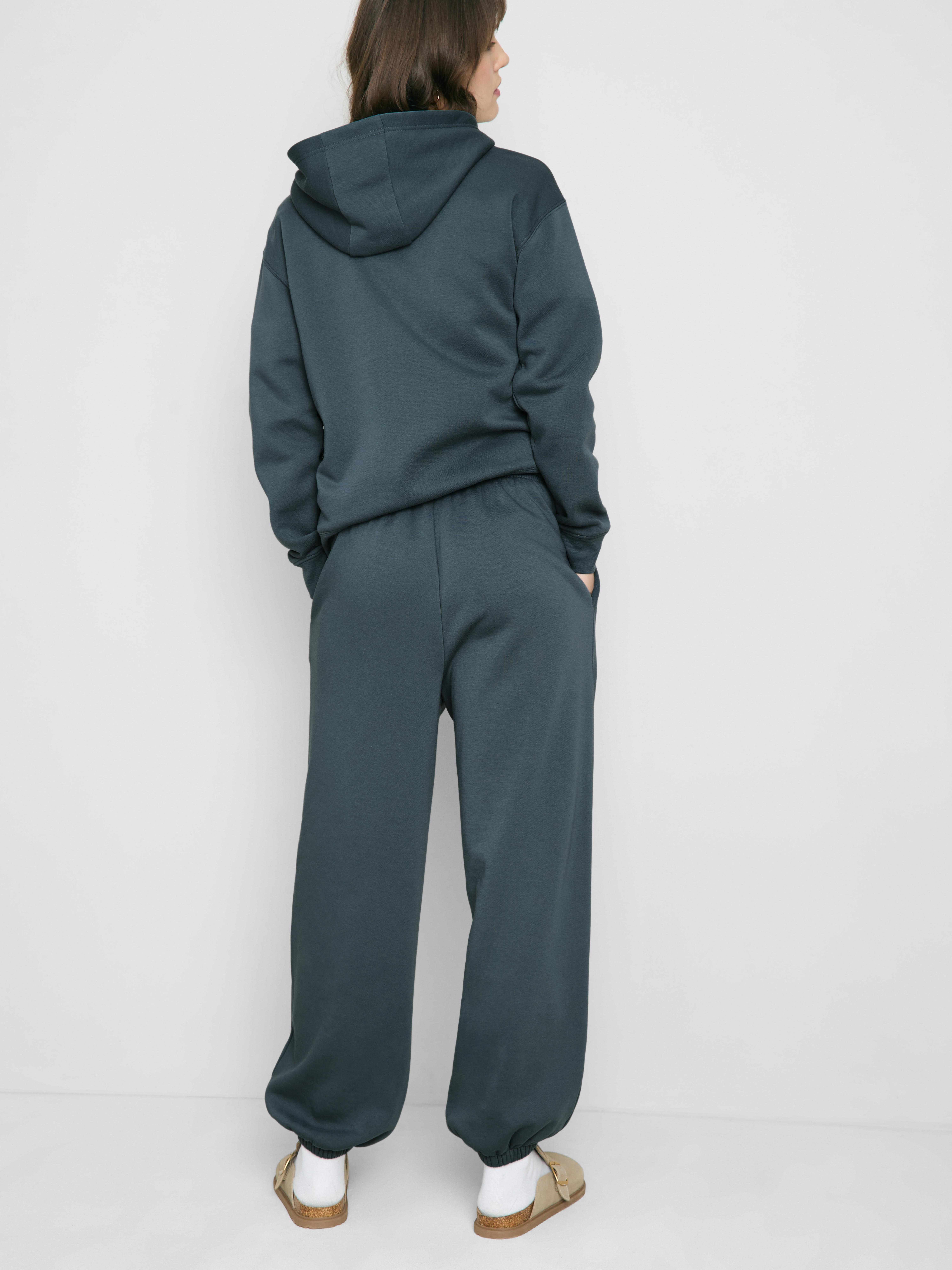 Pantaloni da tuta in misto cotone con fondo stretto