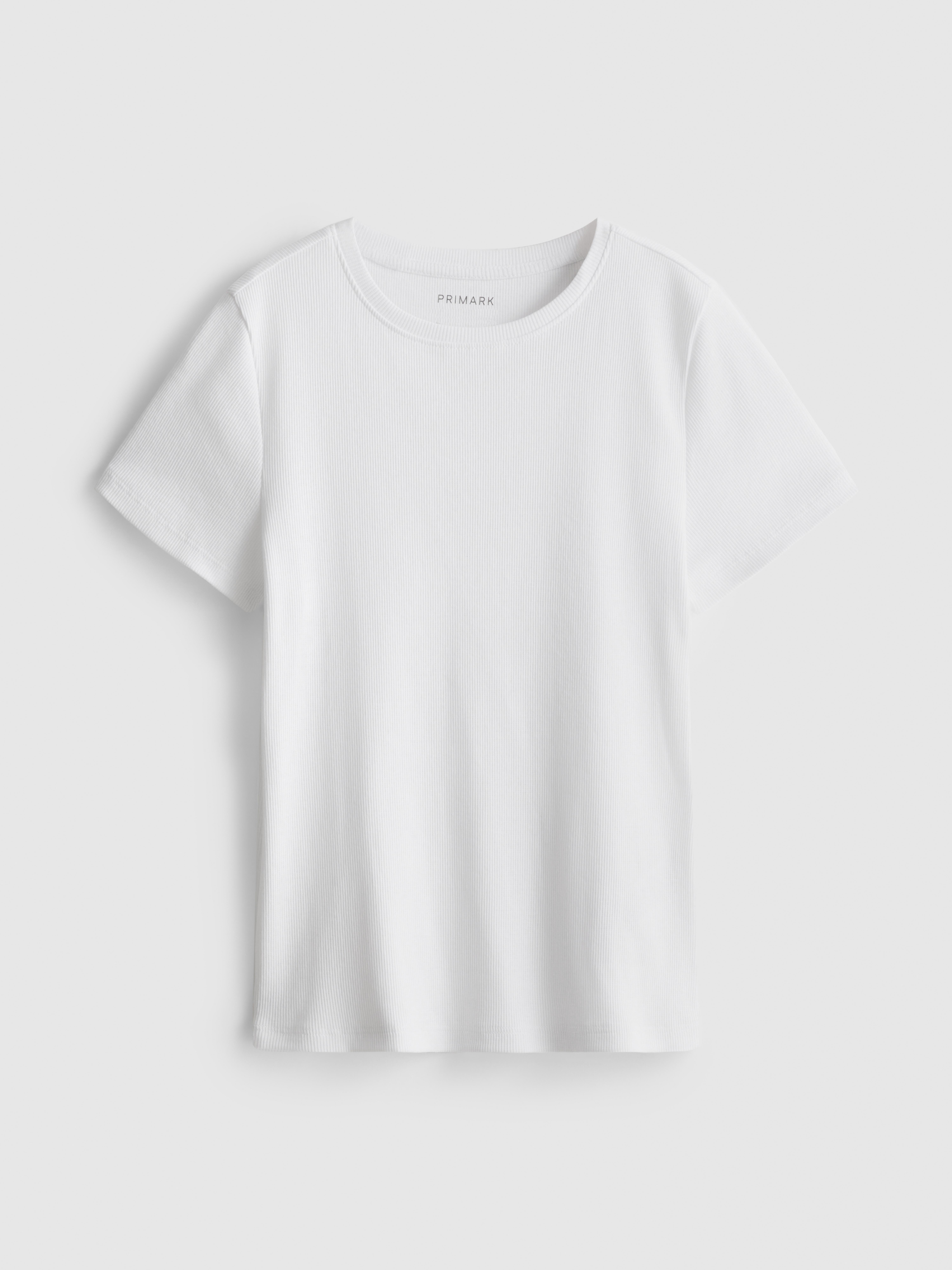 7-15yrs | Cotton-Rich Ribbed T-Shirt