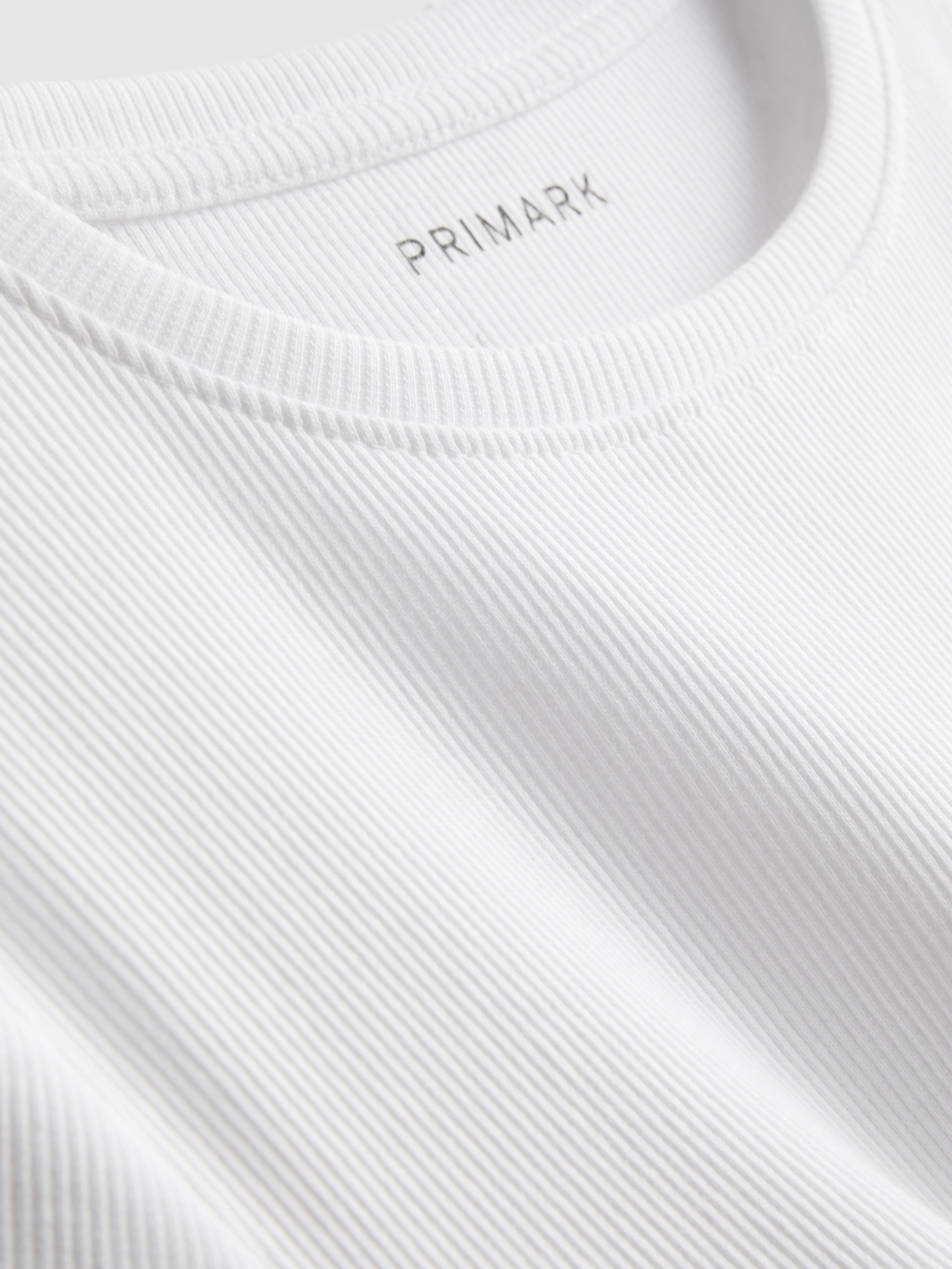 7-15yrs | Cotton-Rich Ribbed T-Shirt