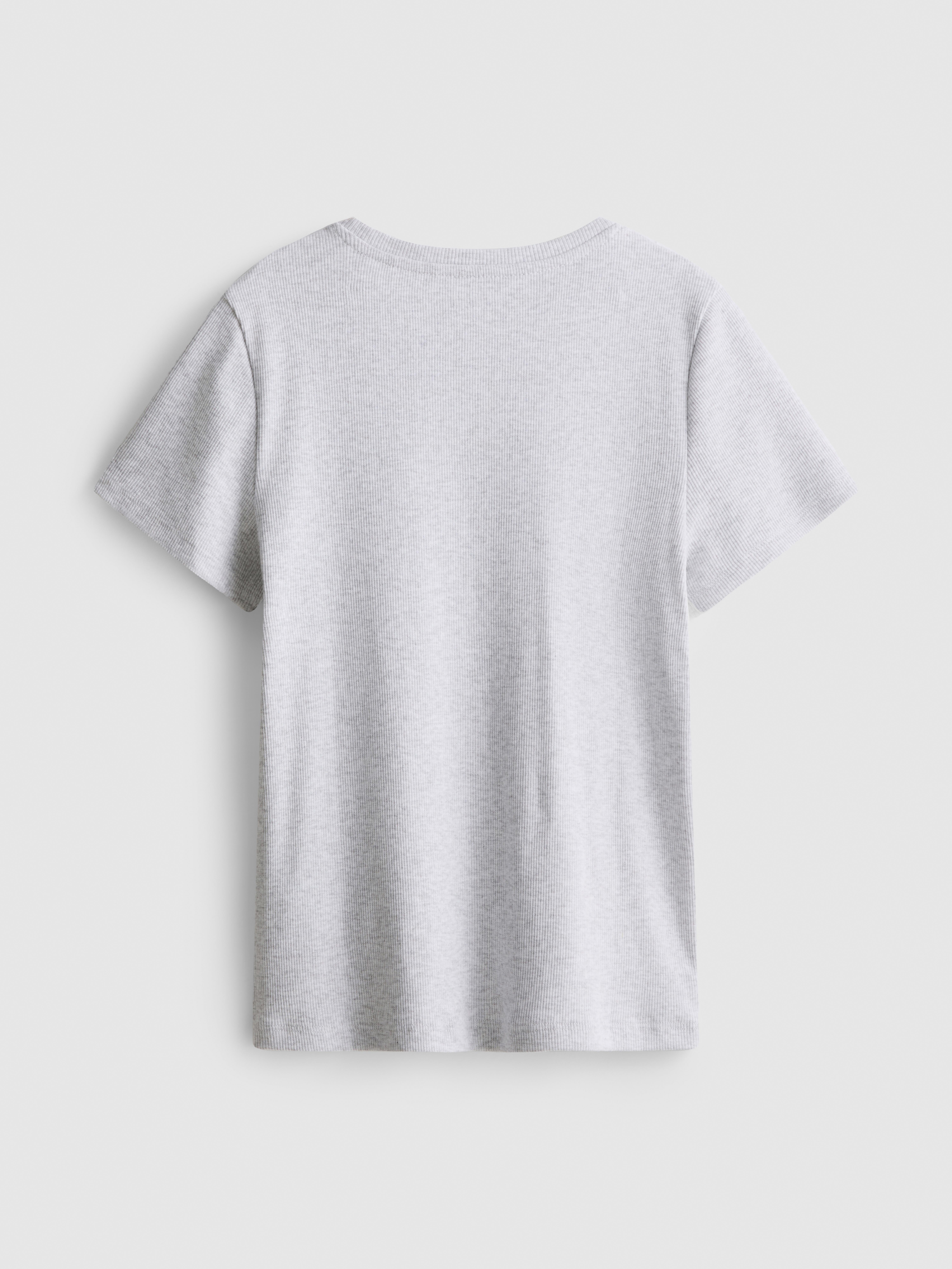 7-15yrs | Cotton-Rich Ribbed T-Shirt