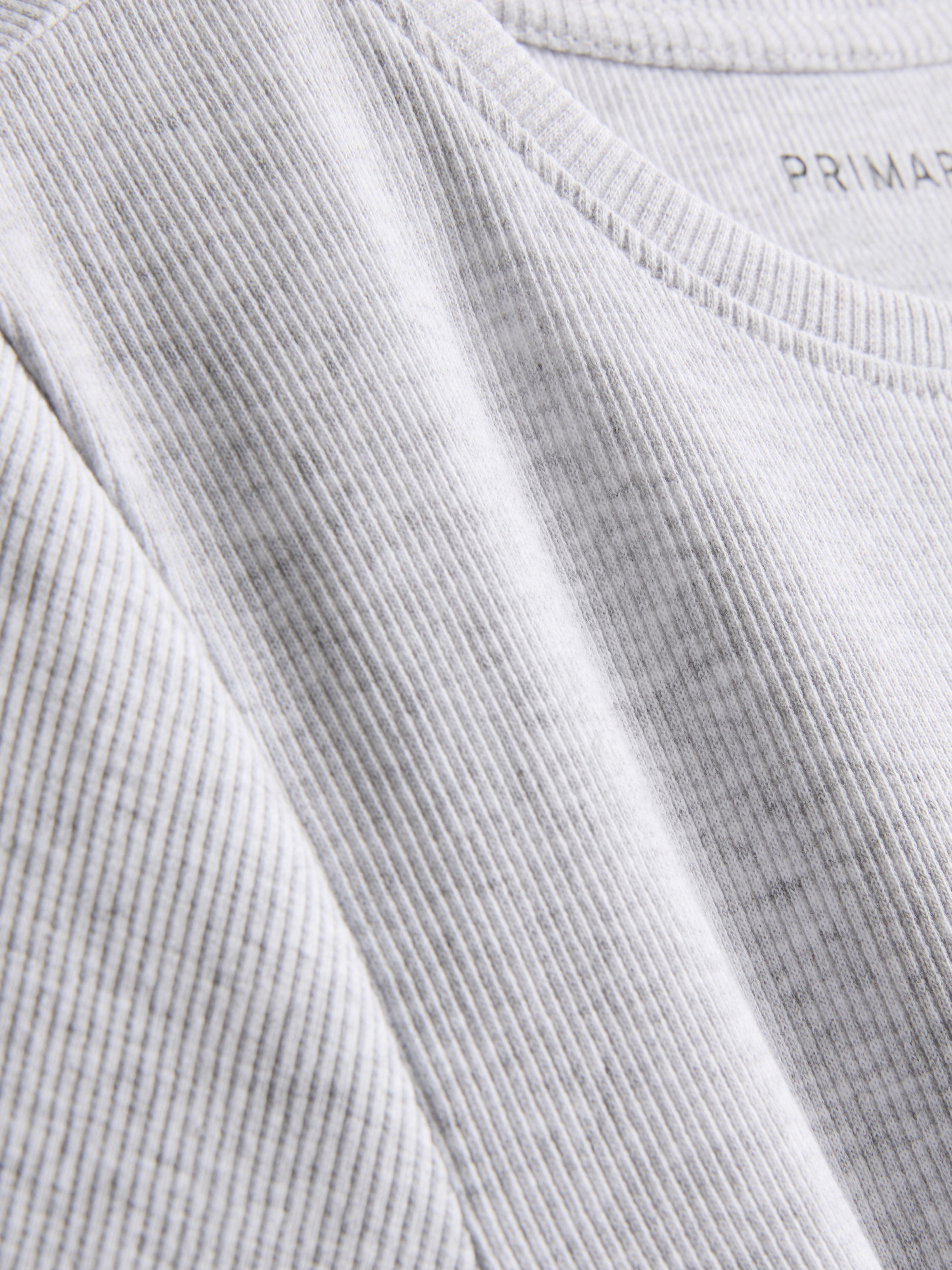 7-15yrs | Cotton-Rich Ribbed T-Shirt