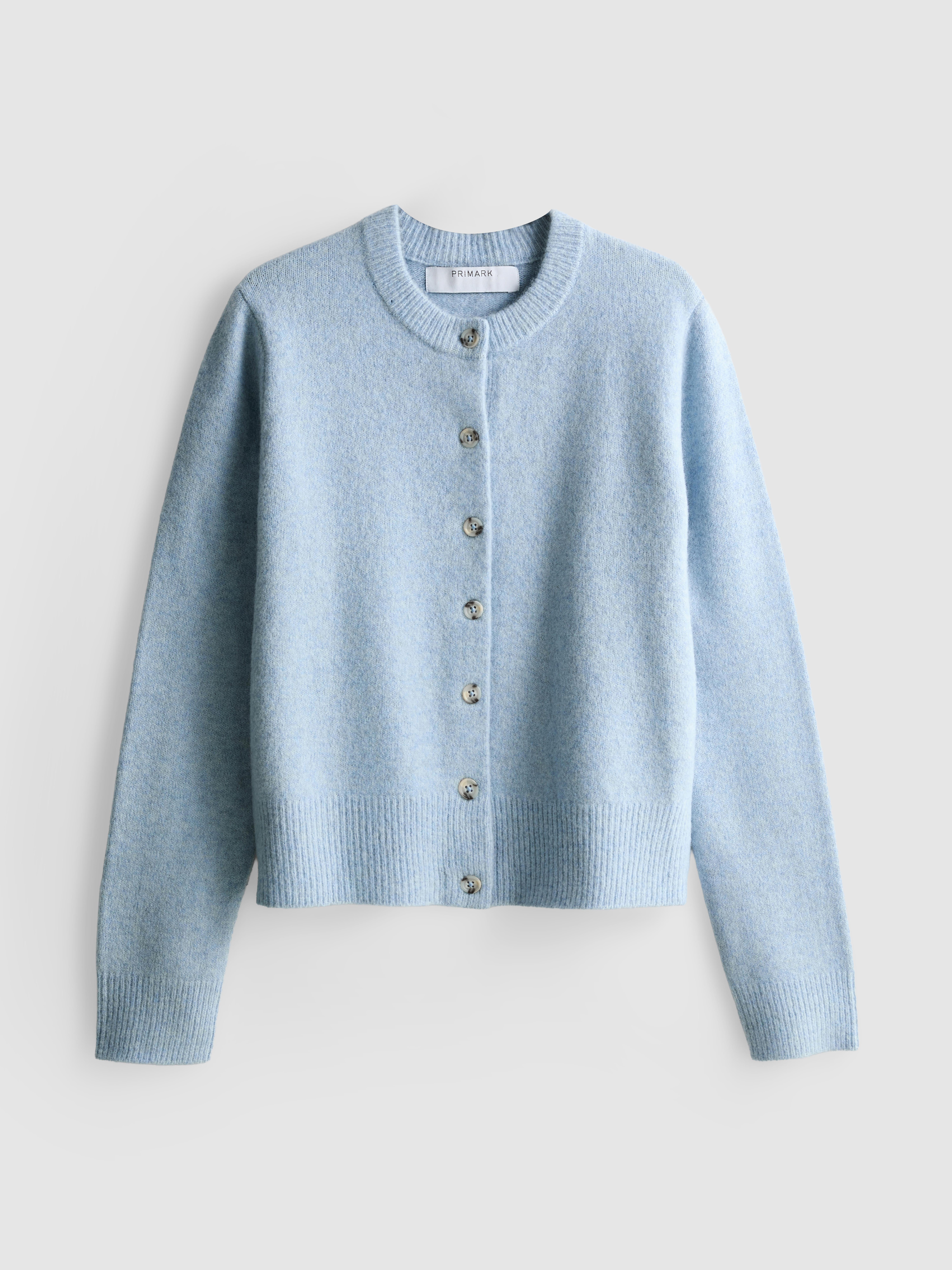 Essential Knitted Crewneck Cardigan