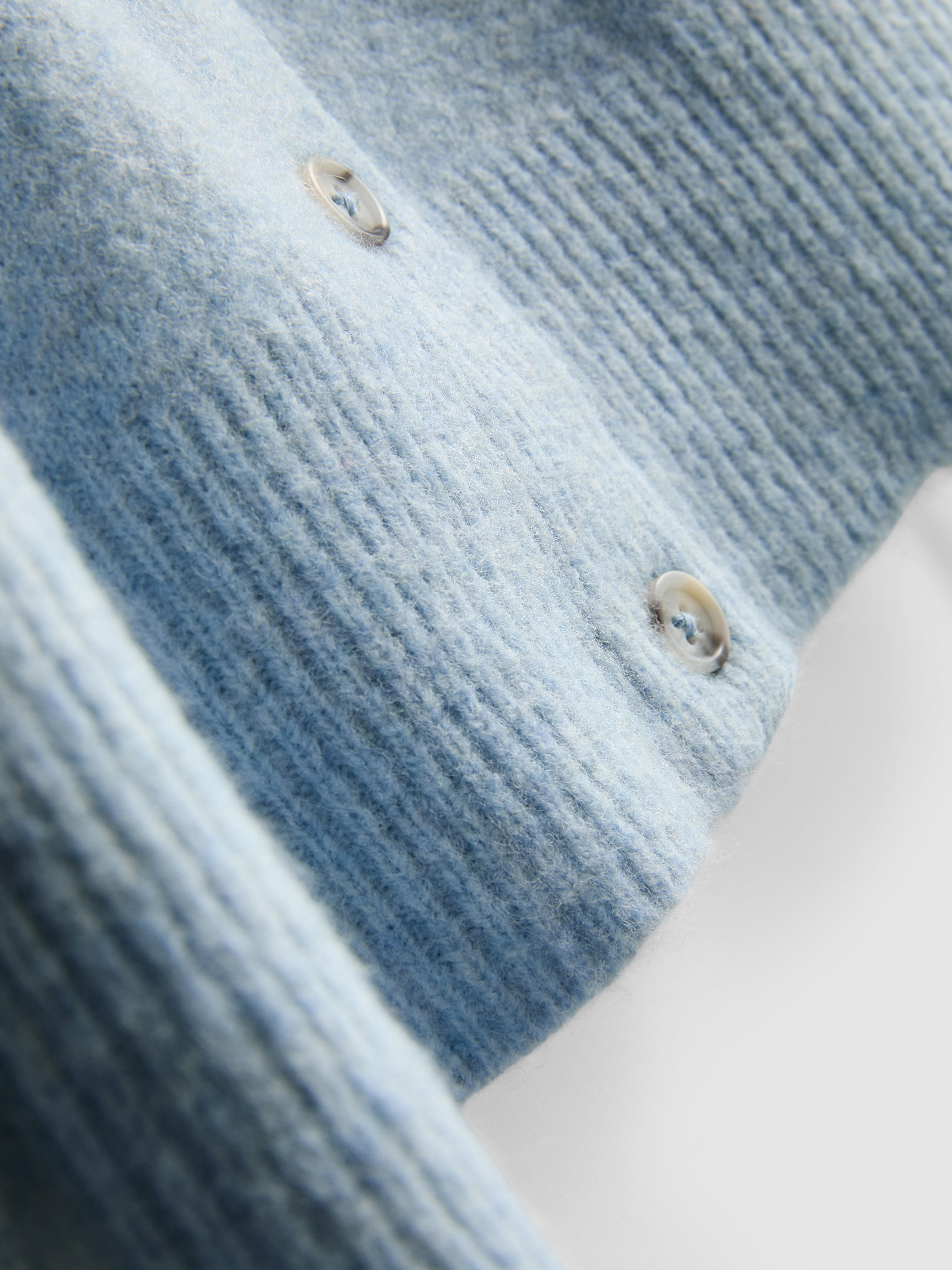 Essential Knitted Crewneck Cardigan