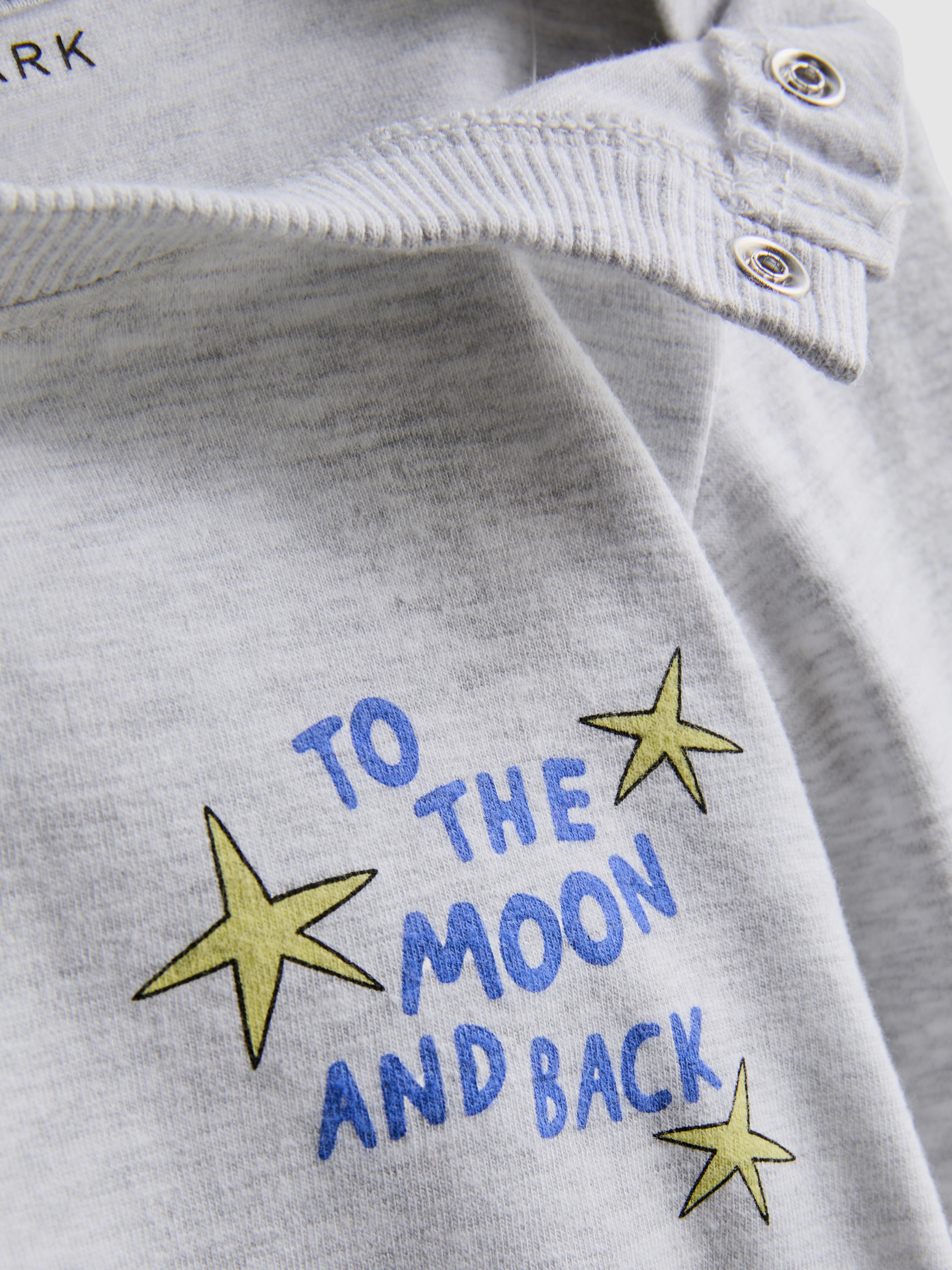 0-18mths | 2pk Pure Cotton Newborn Long Sleeve T-Shirts
