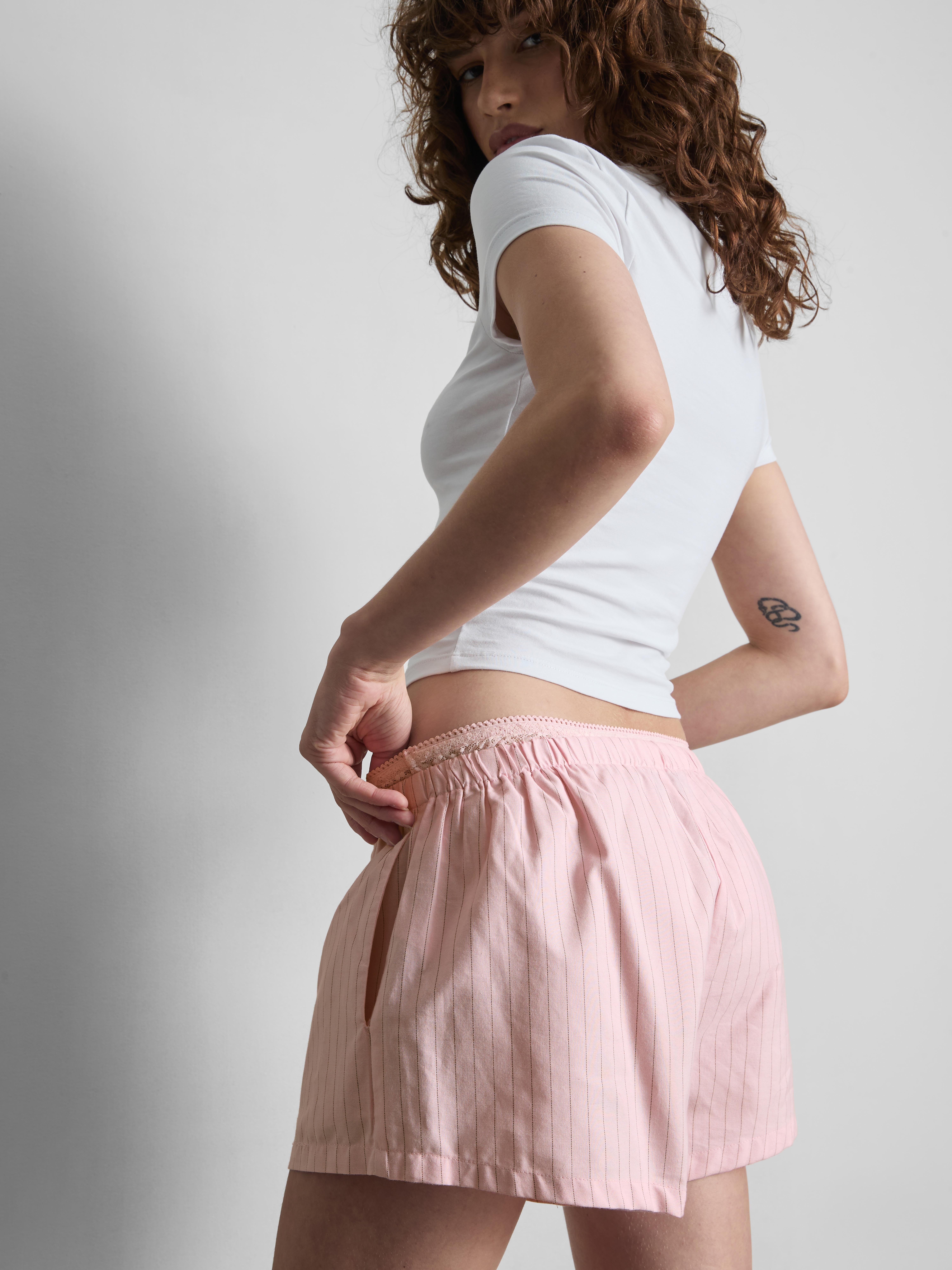 The Primark Scene | Cotton Pinstripe Boxer Shorts
