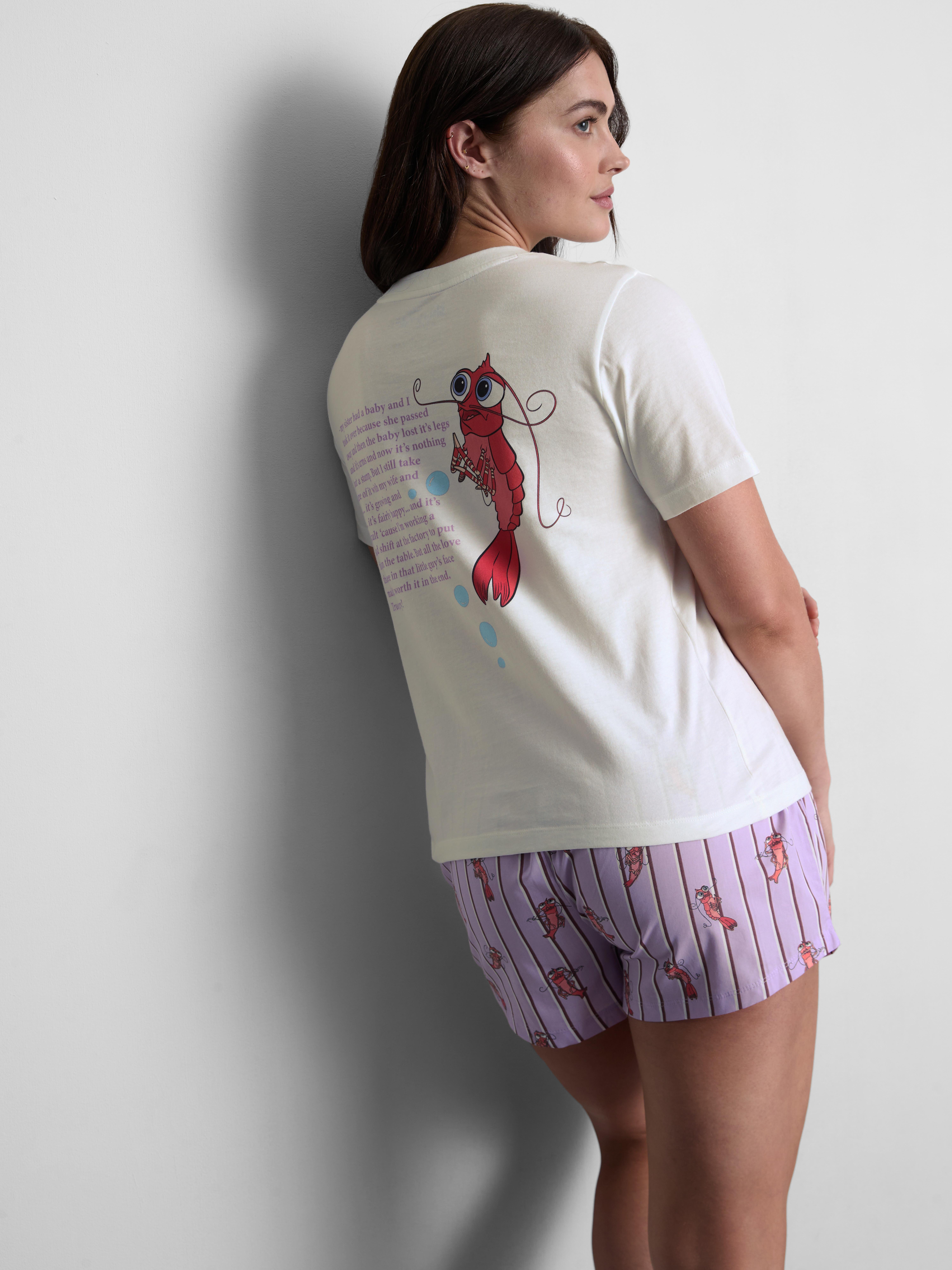 Pyjama short à imprimé Gang de requins