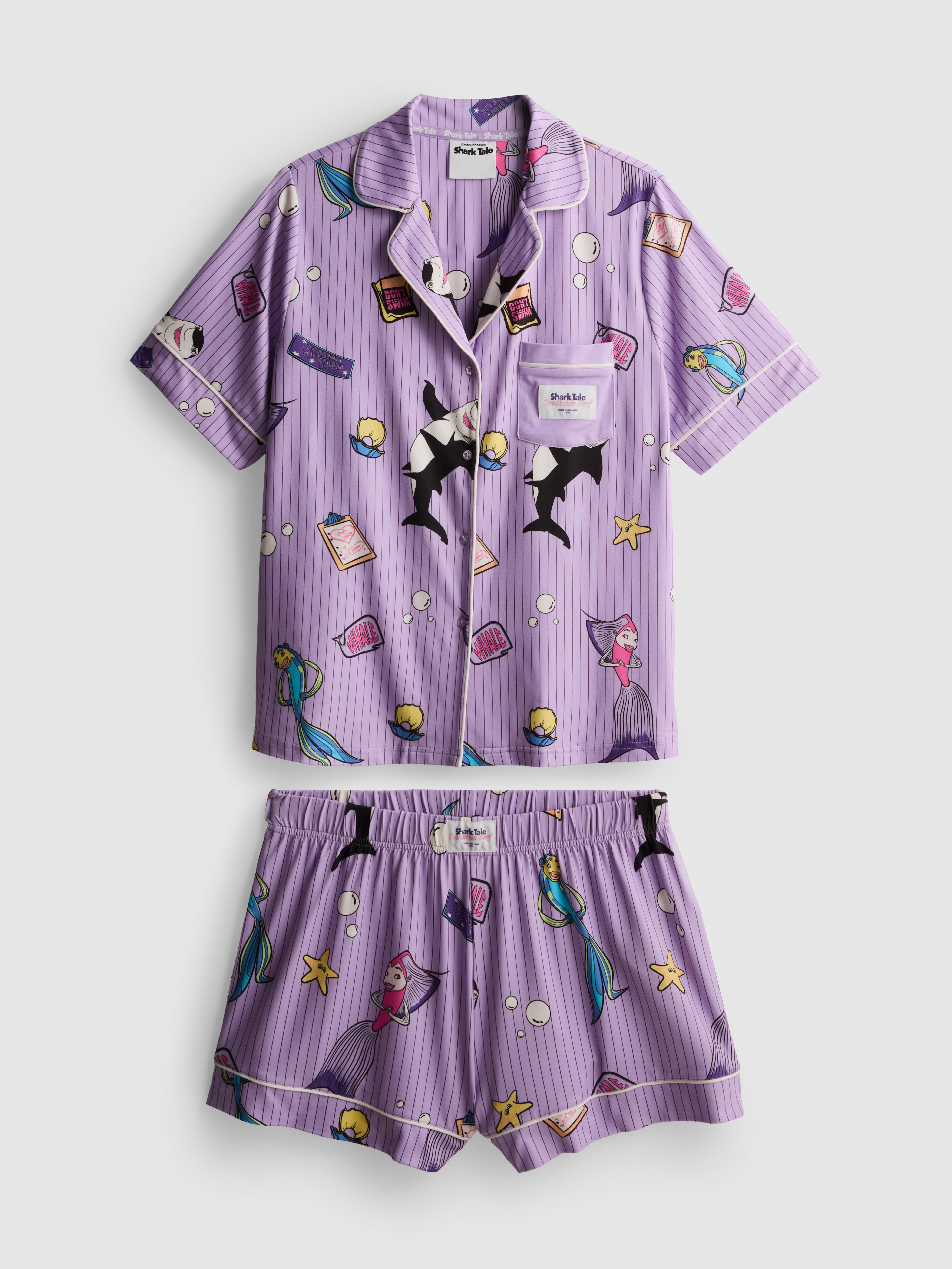 Pyjama shorty boyfriend Gang de requins