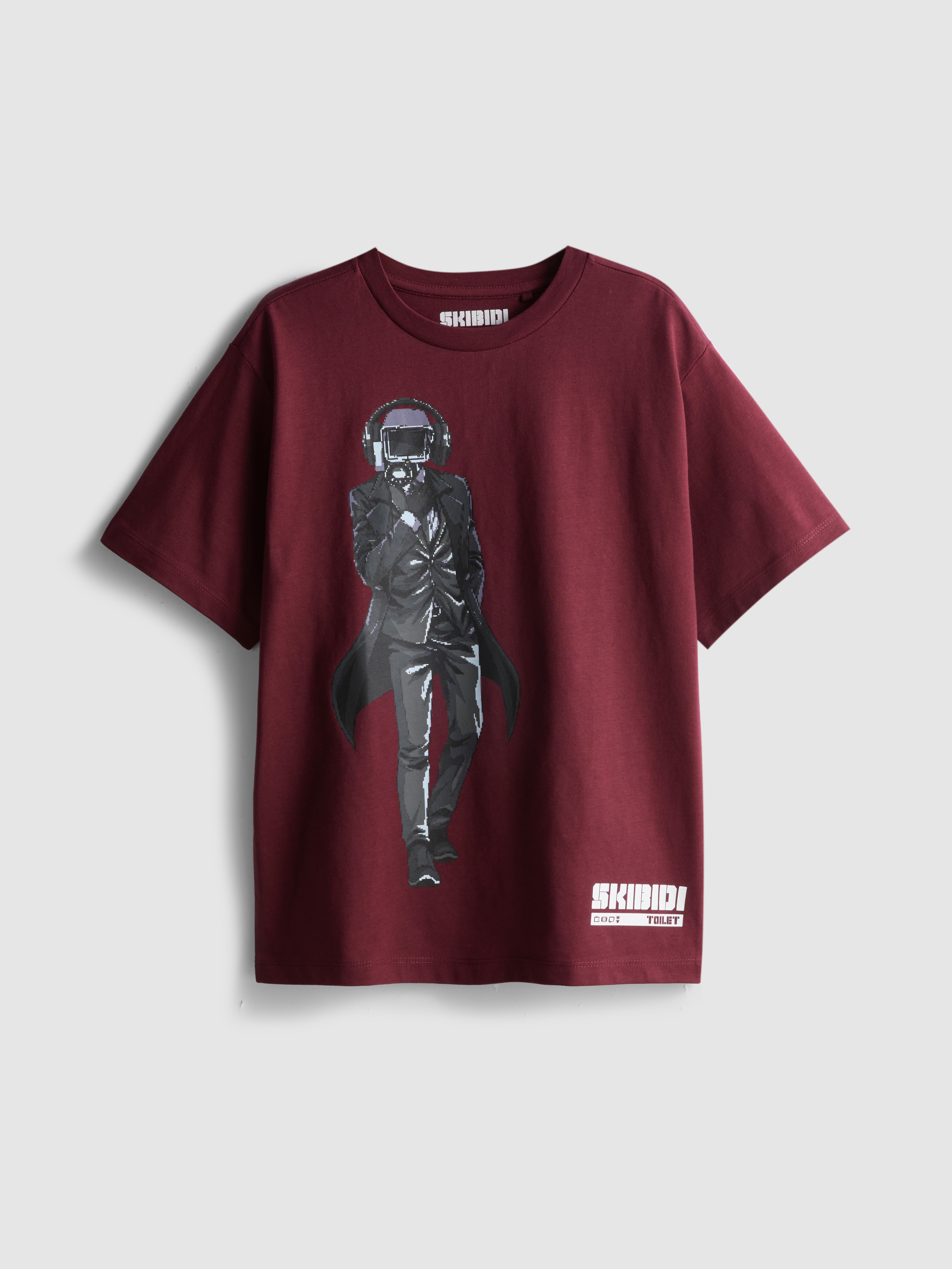7-15yrs | Skibidi Oversized T-Shirt