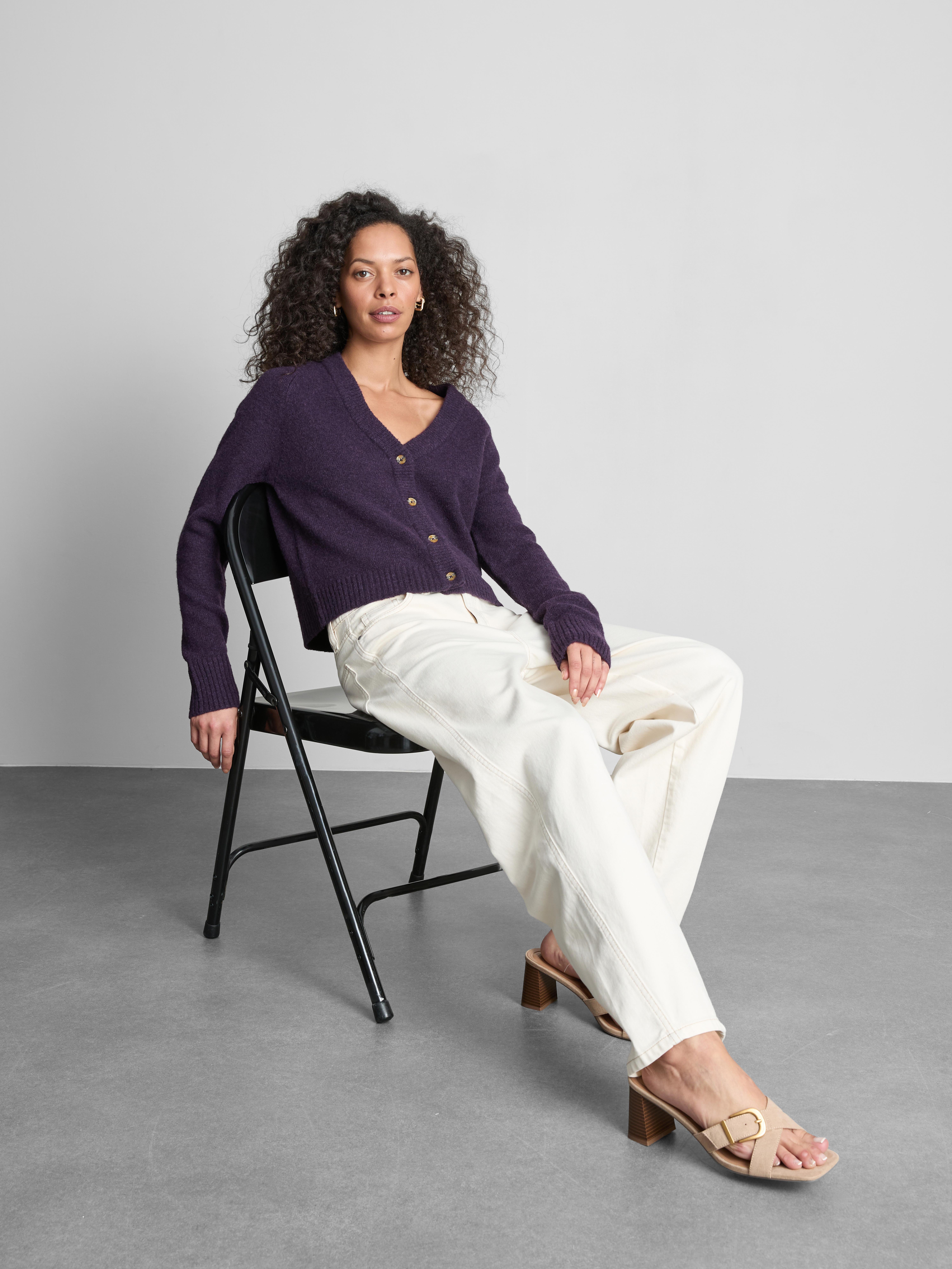 V-Neck Cardigan