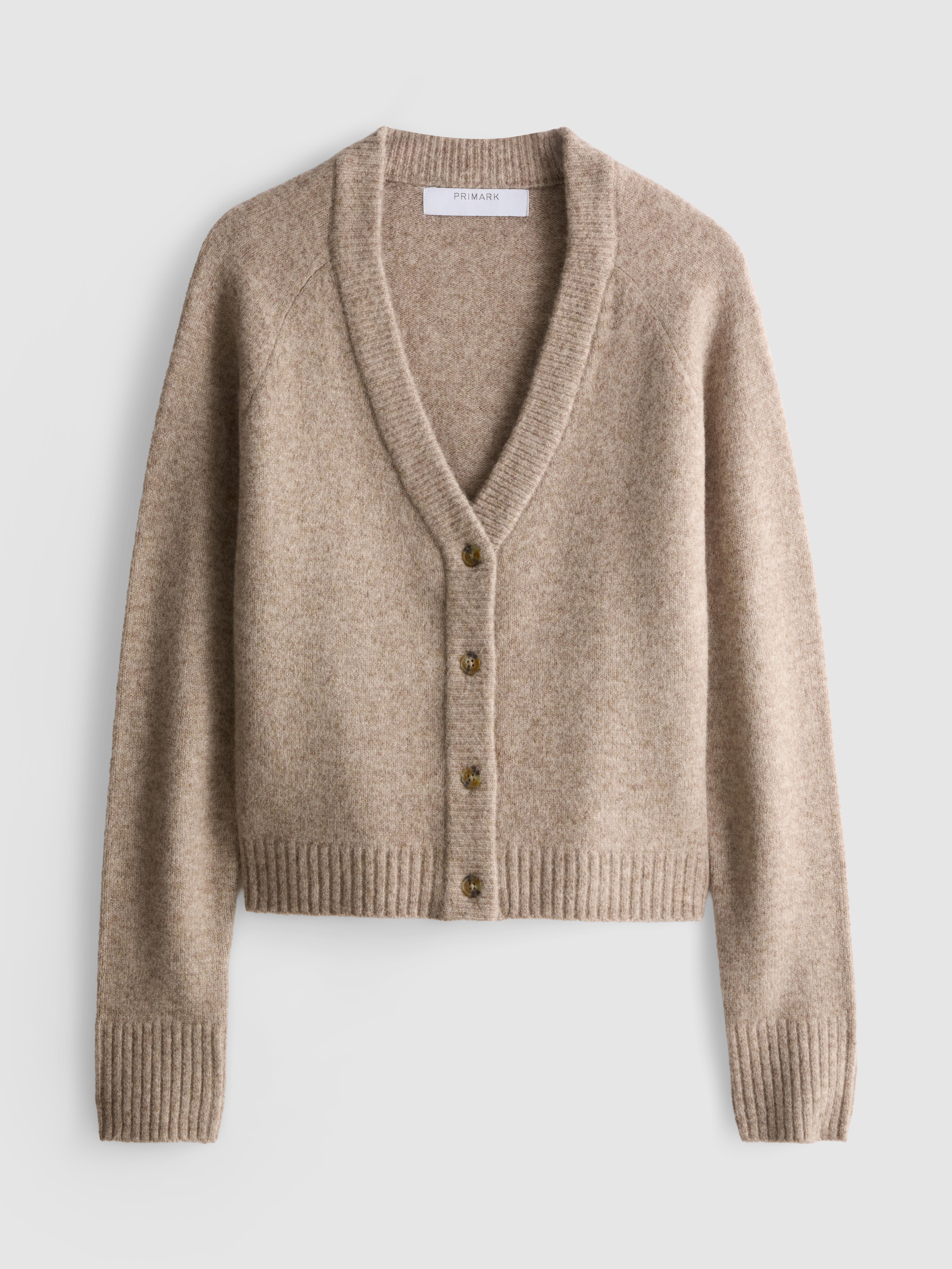 Knitted V-Neck Cardigan