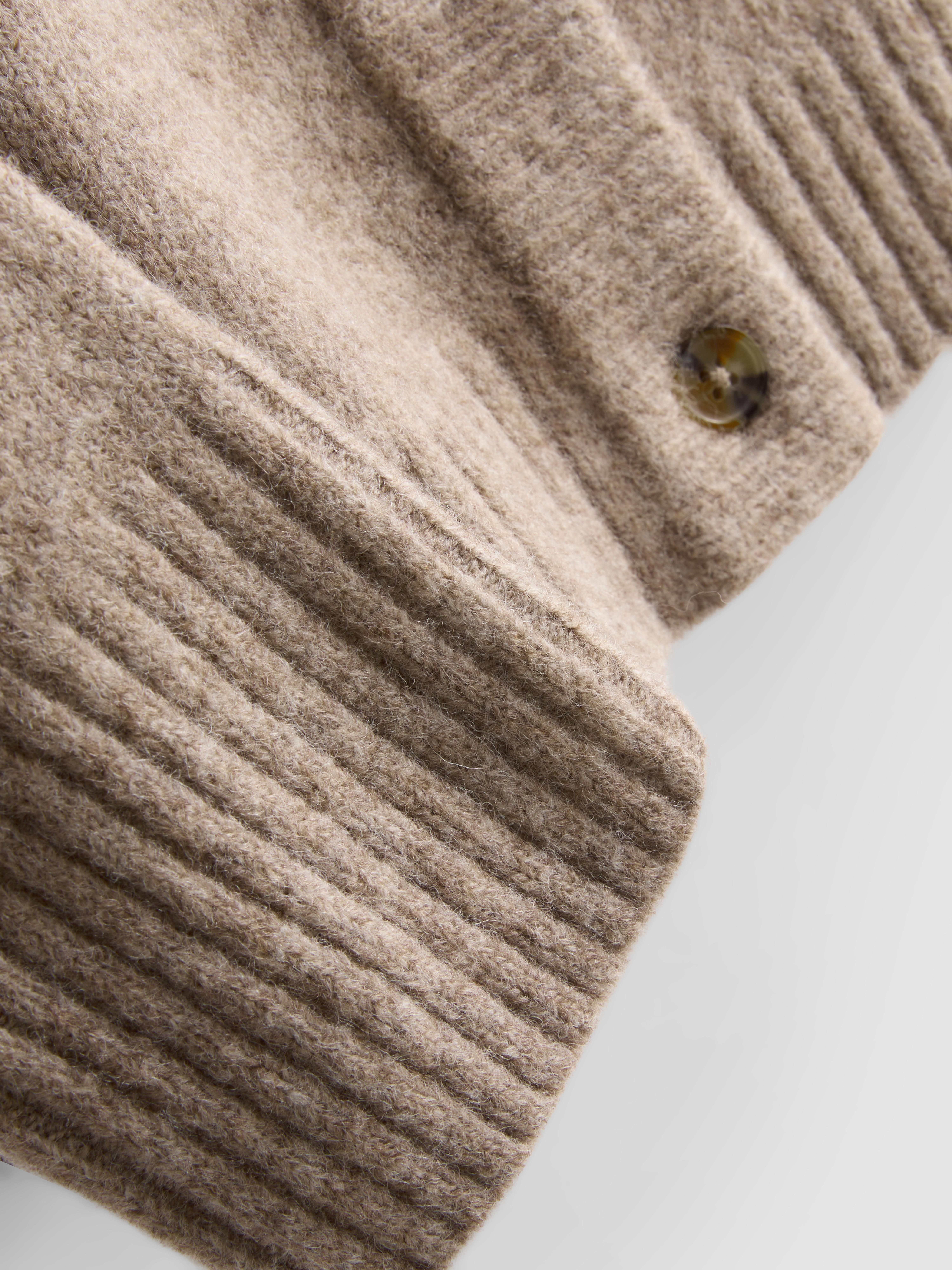 Knitted V-Neck Cardigan