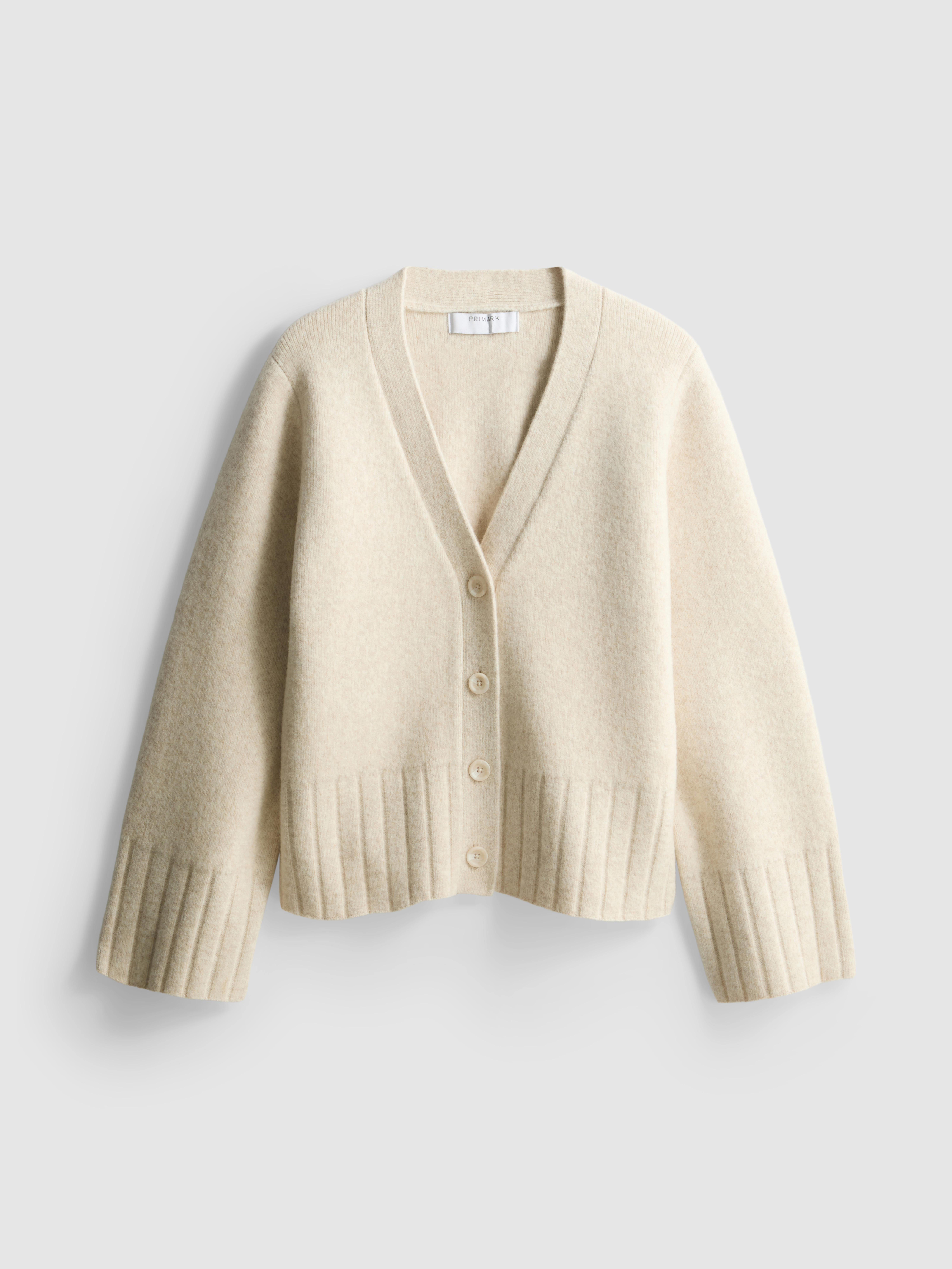 Relaxed Wide Sleeve Cardigan