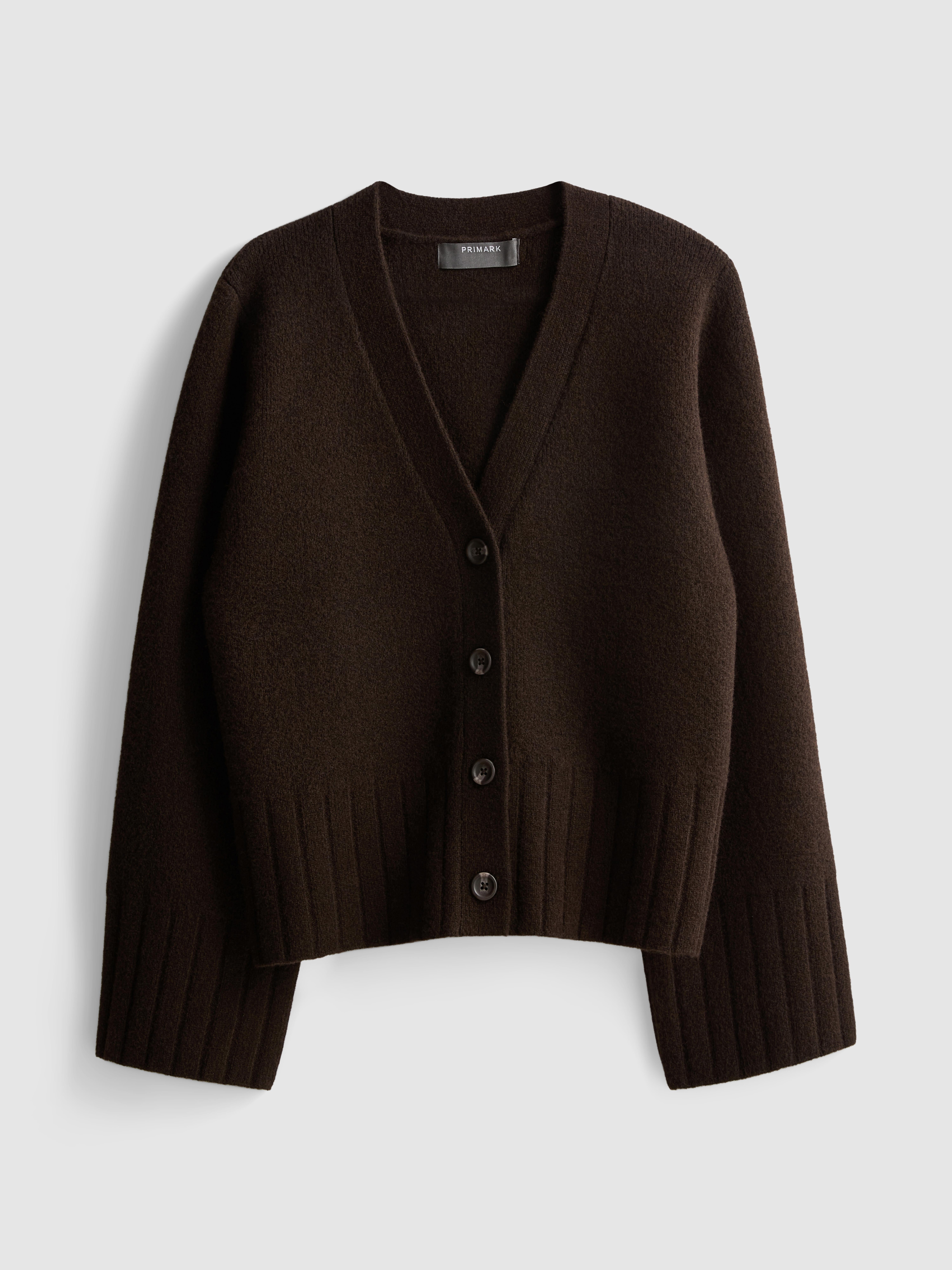 Relaxed Wide Sleeve Cardigan
