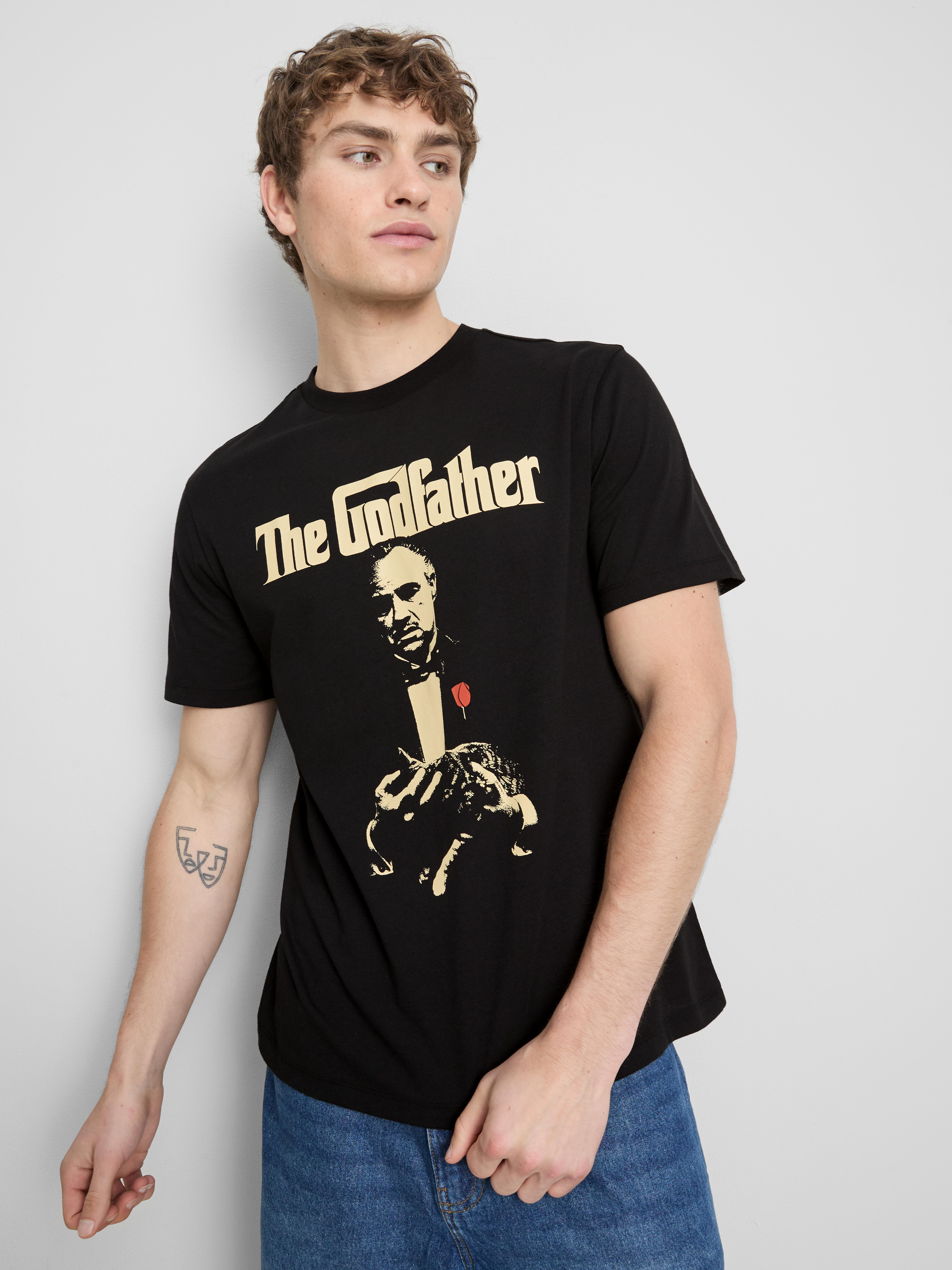 Camiseta con estampado gráfico de El Padrino