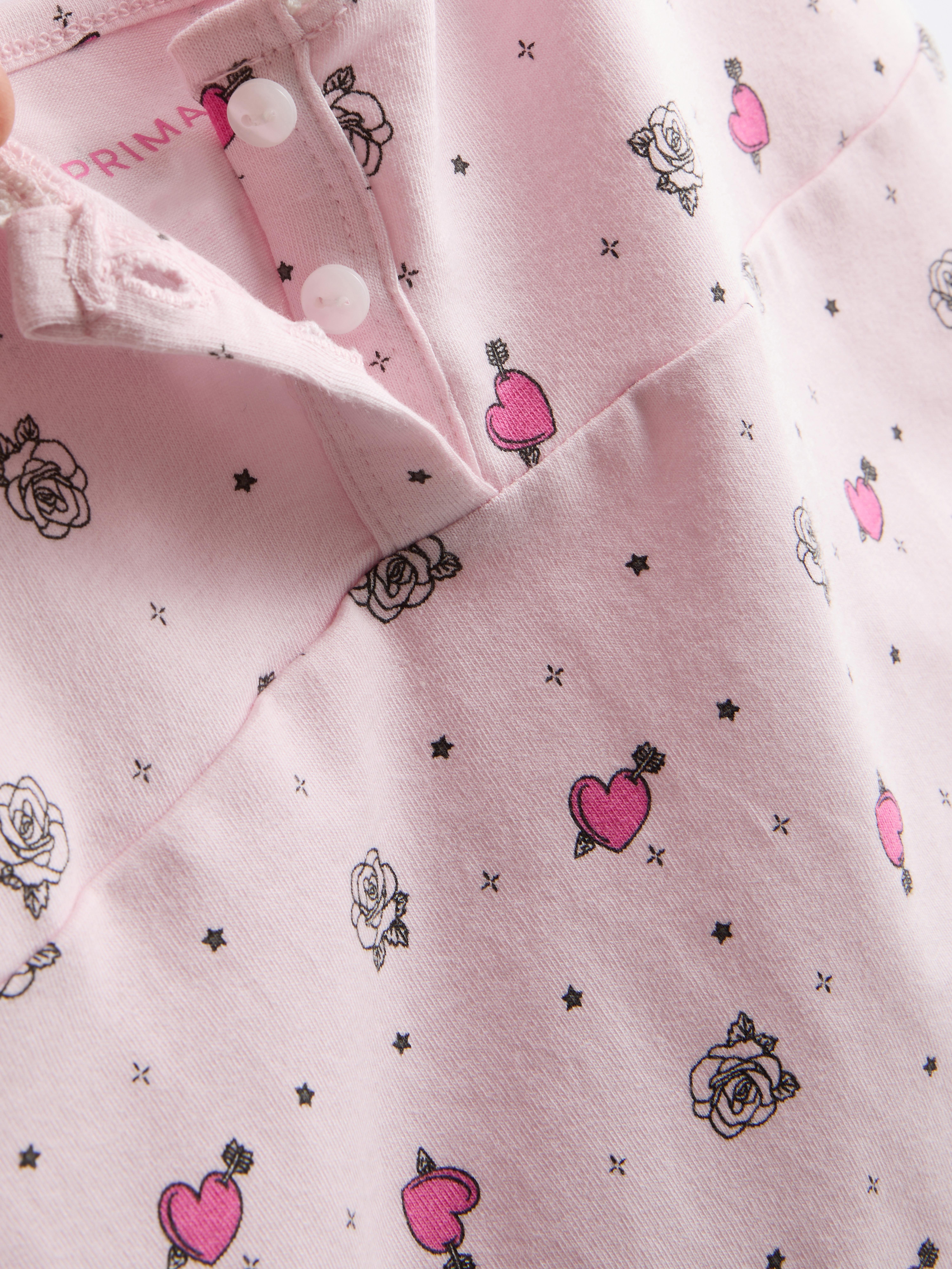 Love To Lounge Cotton Rich Printed Cami Shorty Pajamas