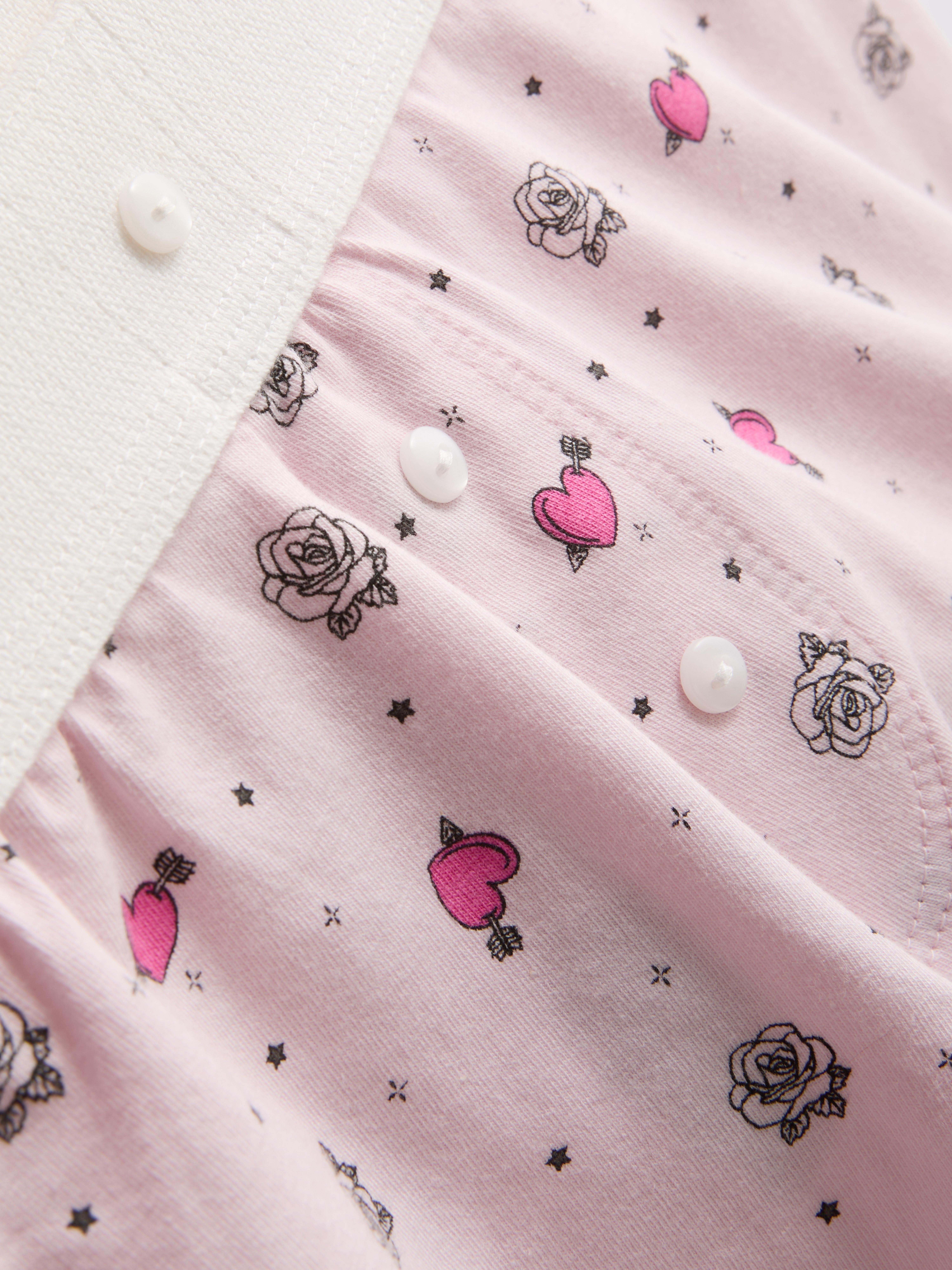 Love To Lounge Cotton Rich Printed Cami Shorty Pajamas