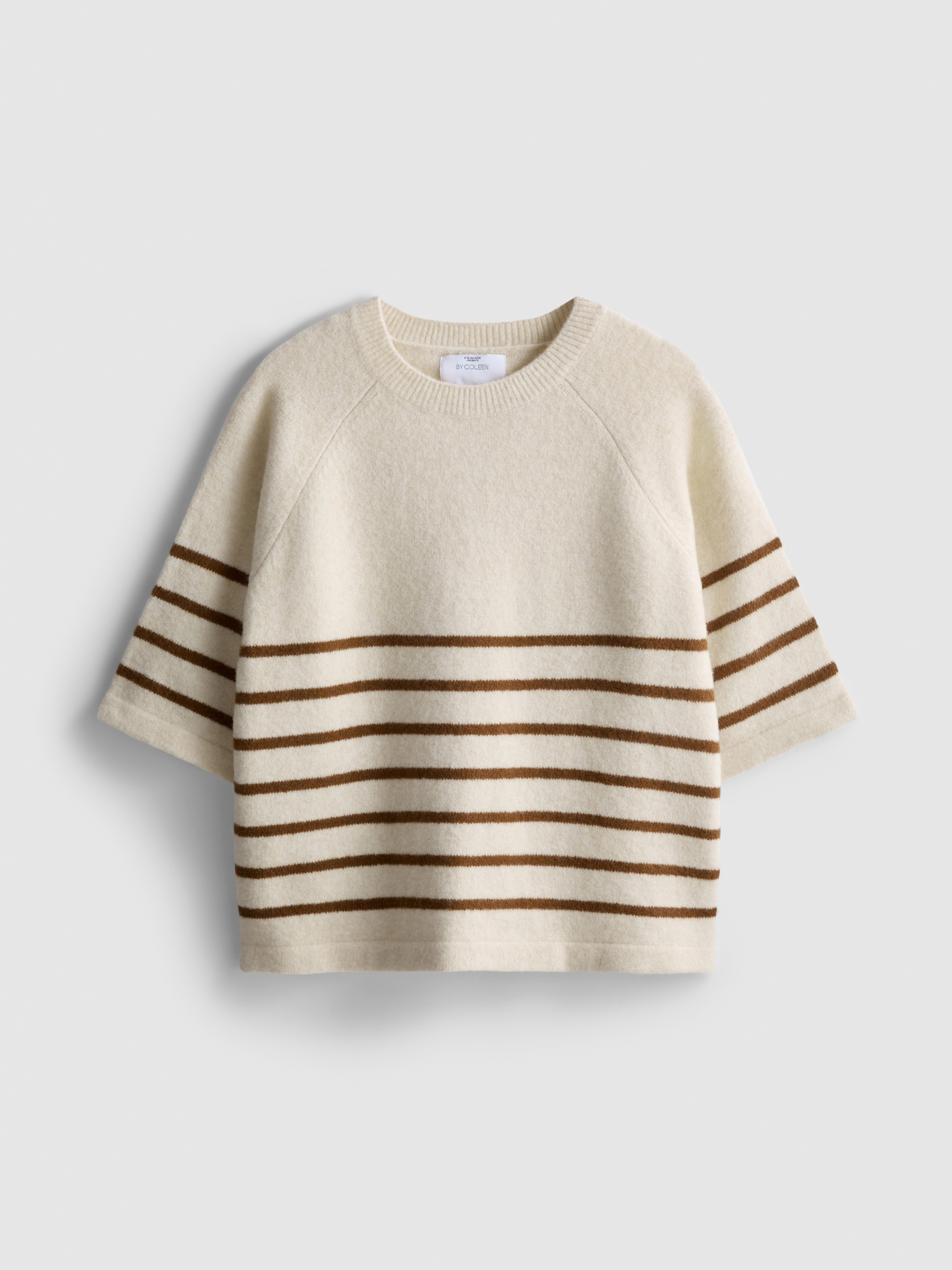 T-shirt droit en mélange de laine By Coleen