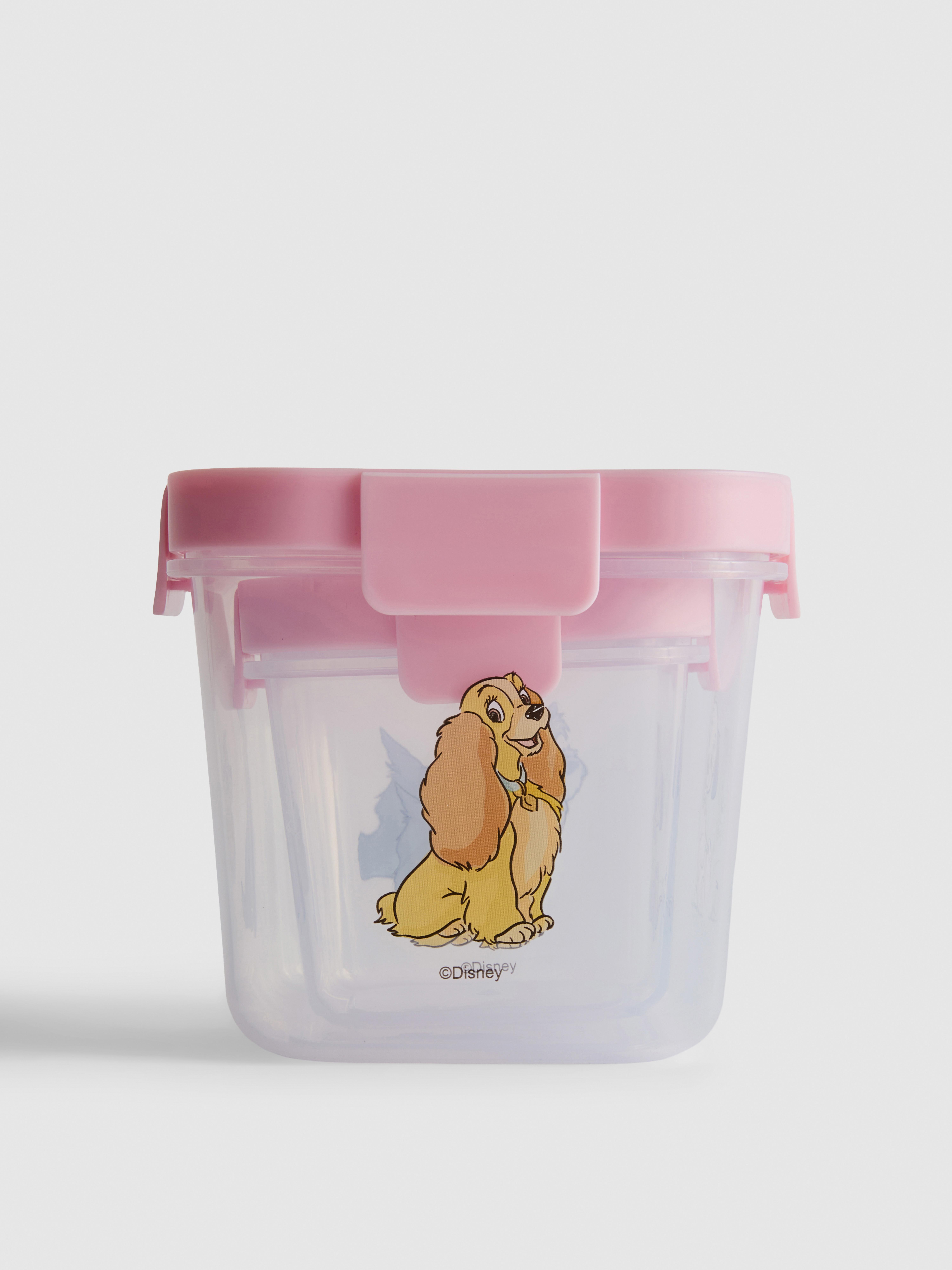 2pk Disney’s Lady And The Tramp Food Storage Containers