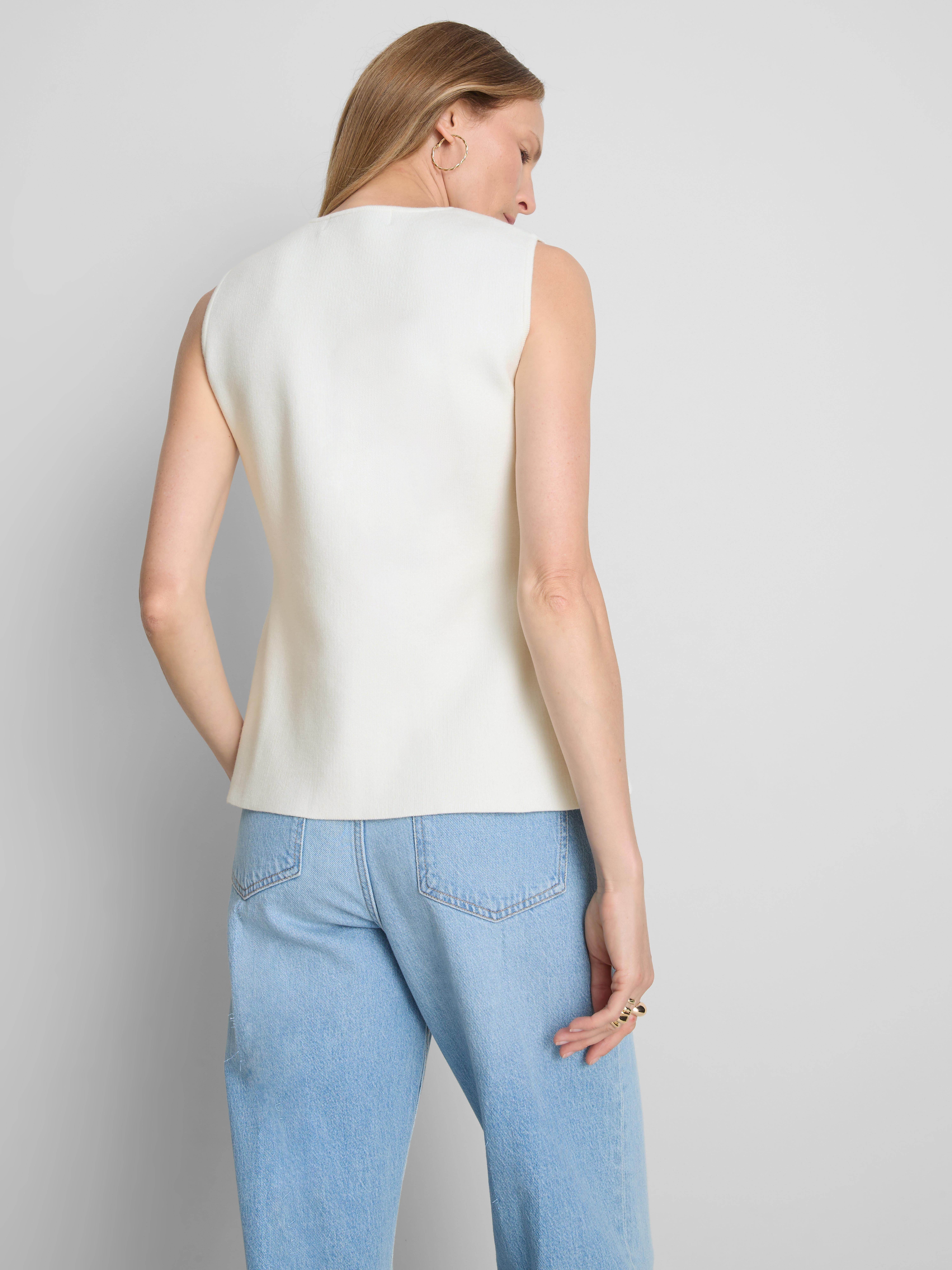 Compact Split Hem Waistcoat