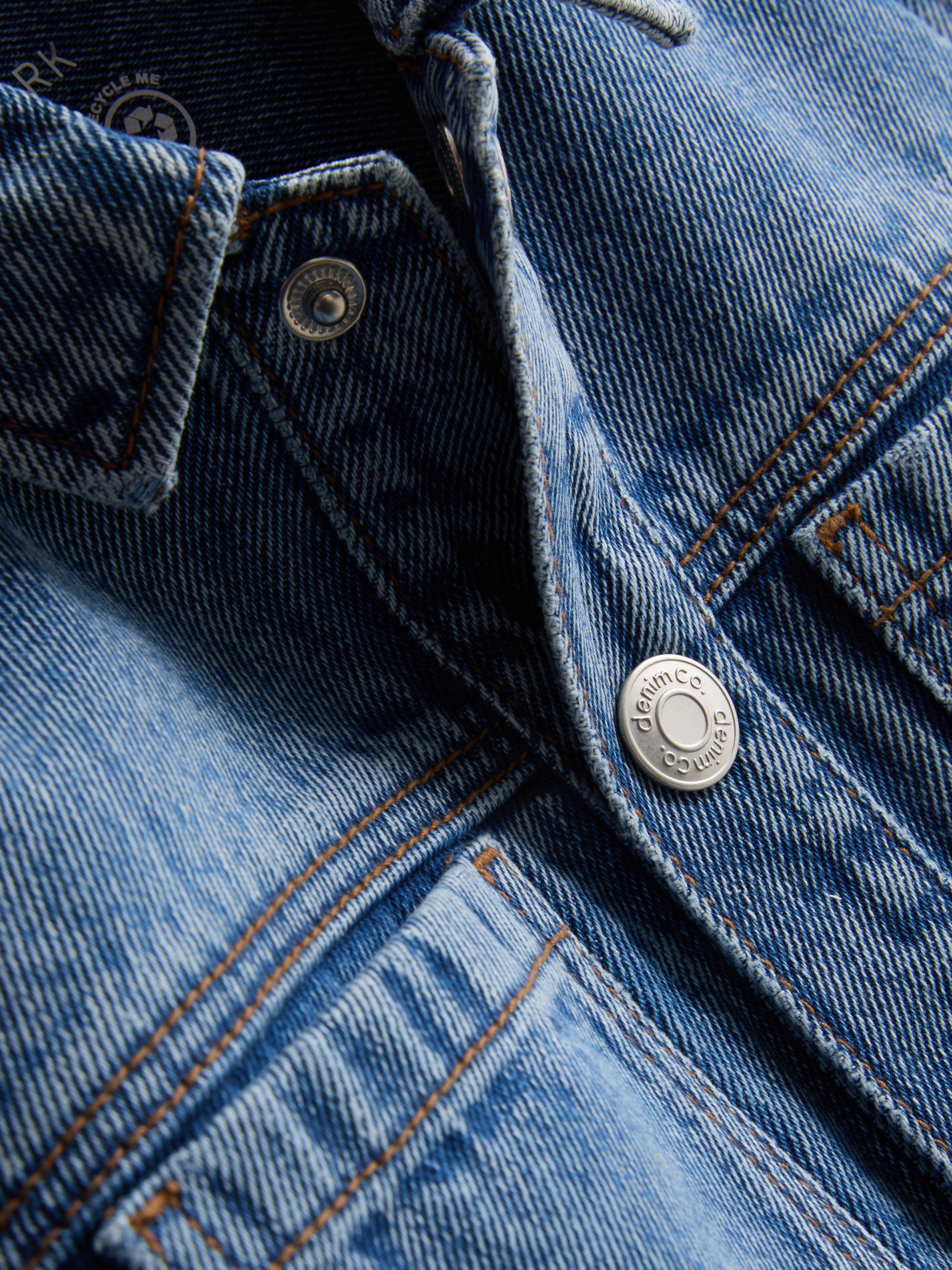 1-9yrs | Pure Cotton Long-Sleeve Denim Button-Down Shirt