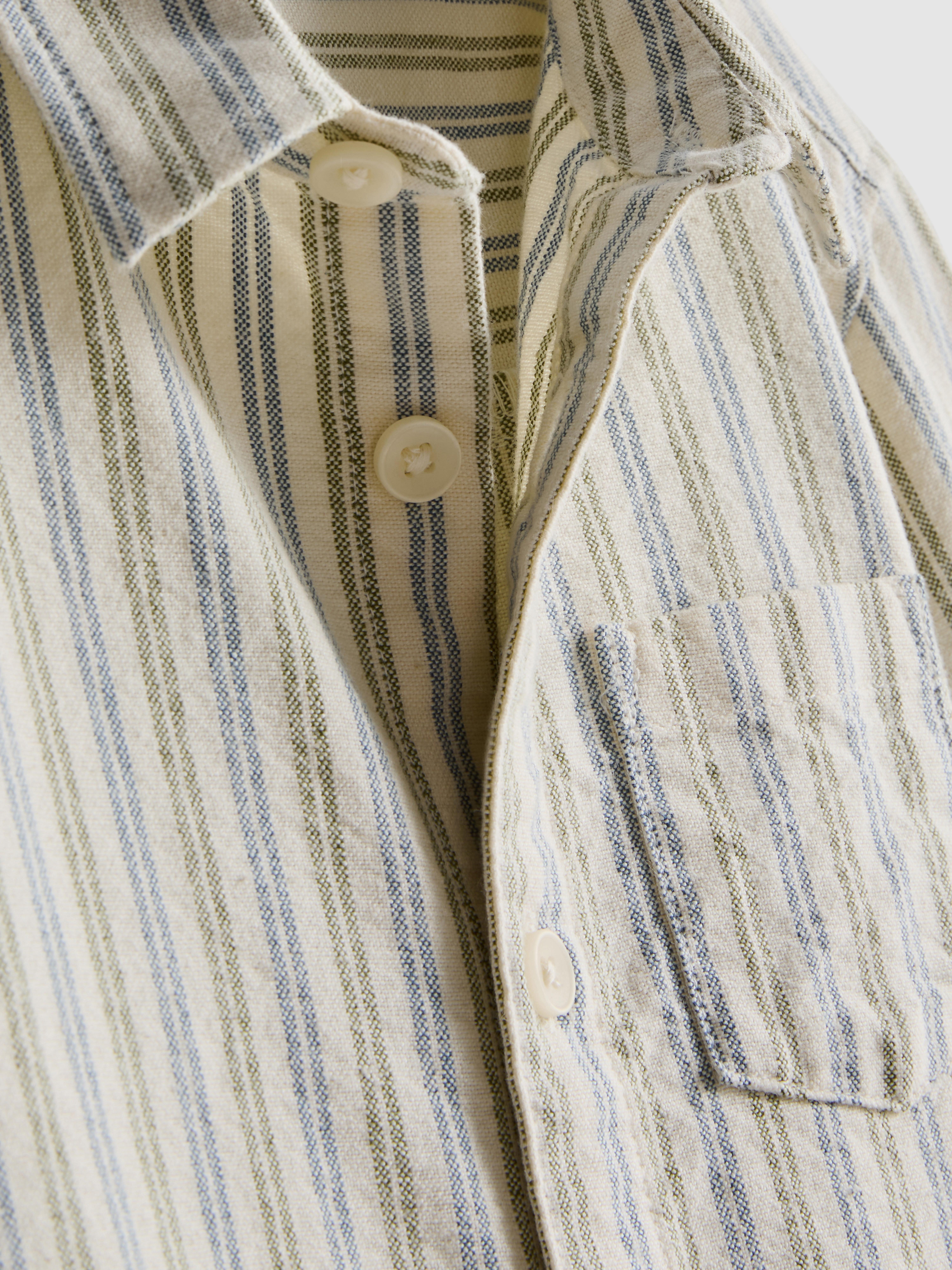 1.5-9yrs | Striped Oxford Shirt