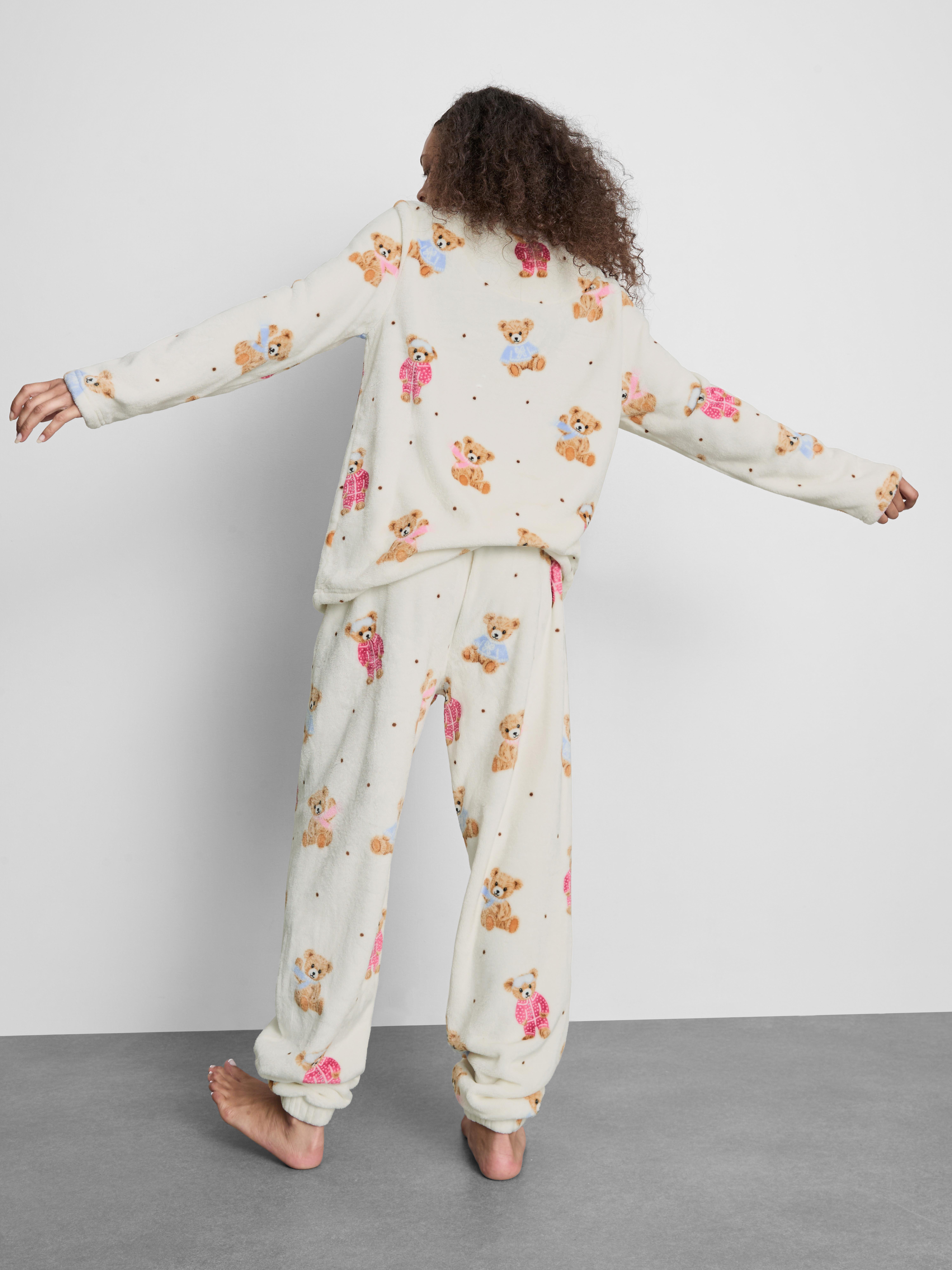 Plush Sweatshirt Graphic Pyjamas