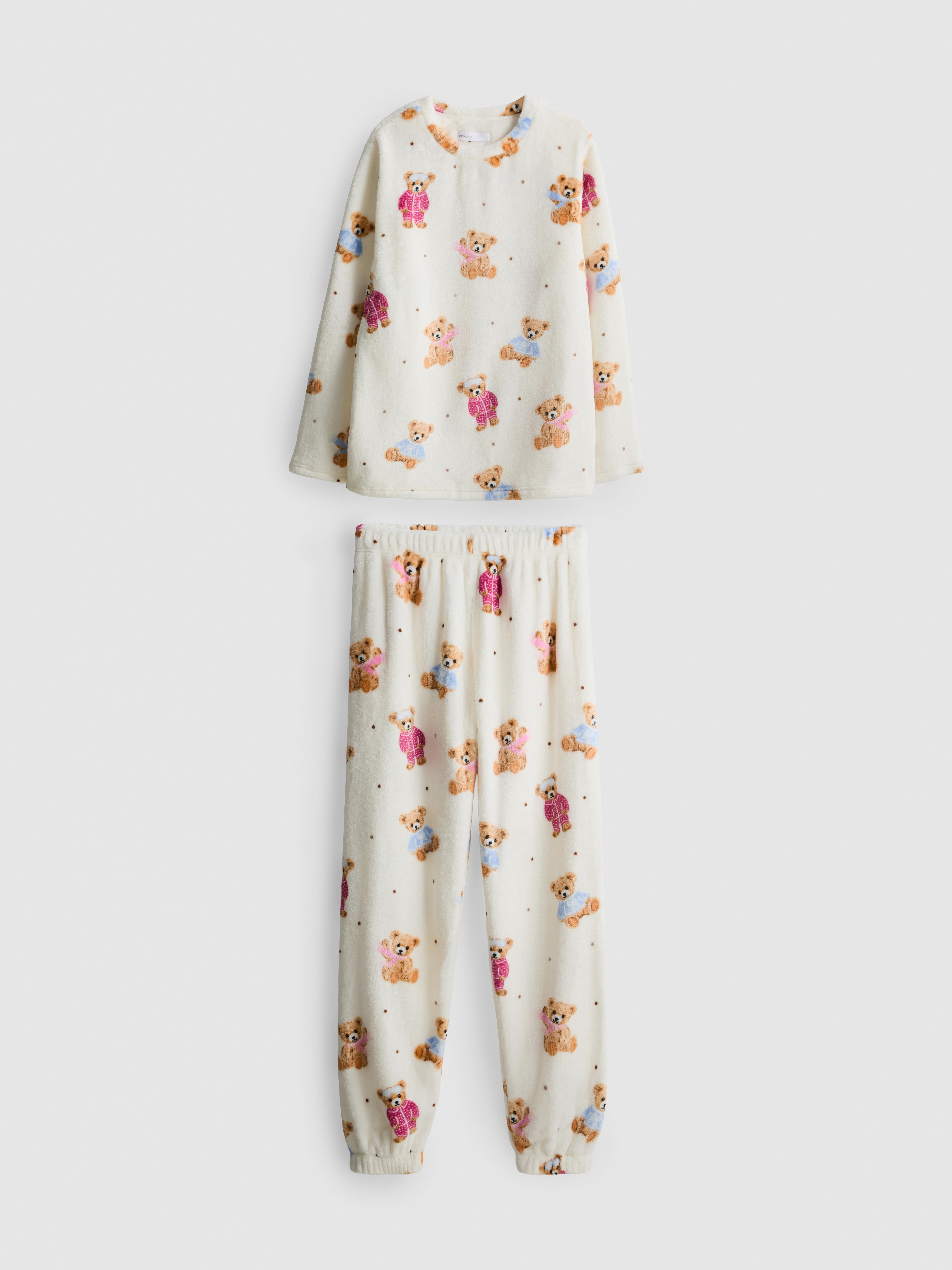 Plush Sweatshirt Graphic Pyjamas