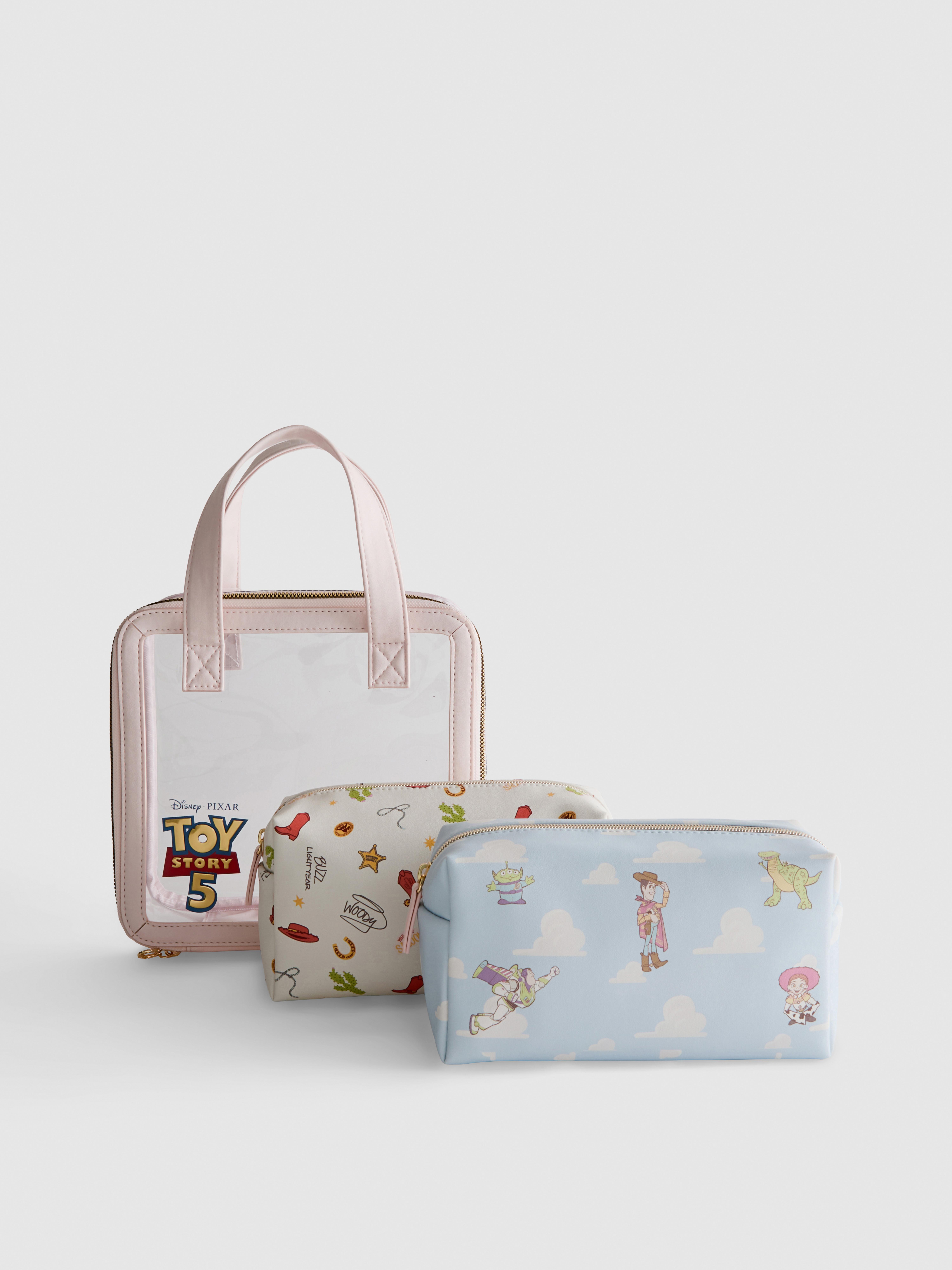 Disney Pixar's Toy Story 3pc Makeup Bag Set