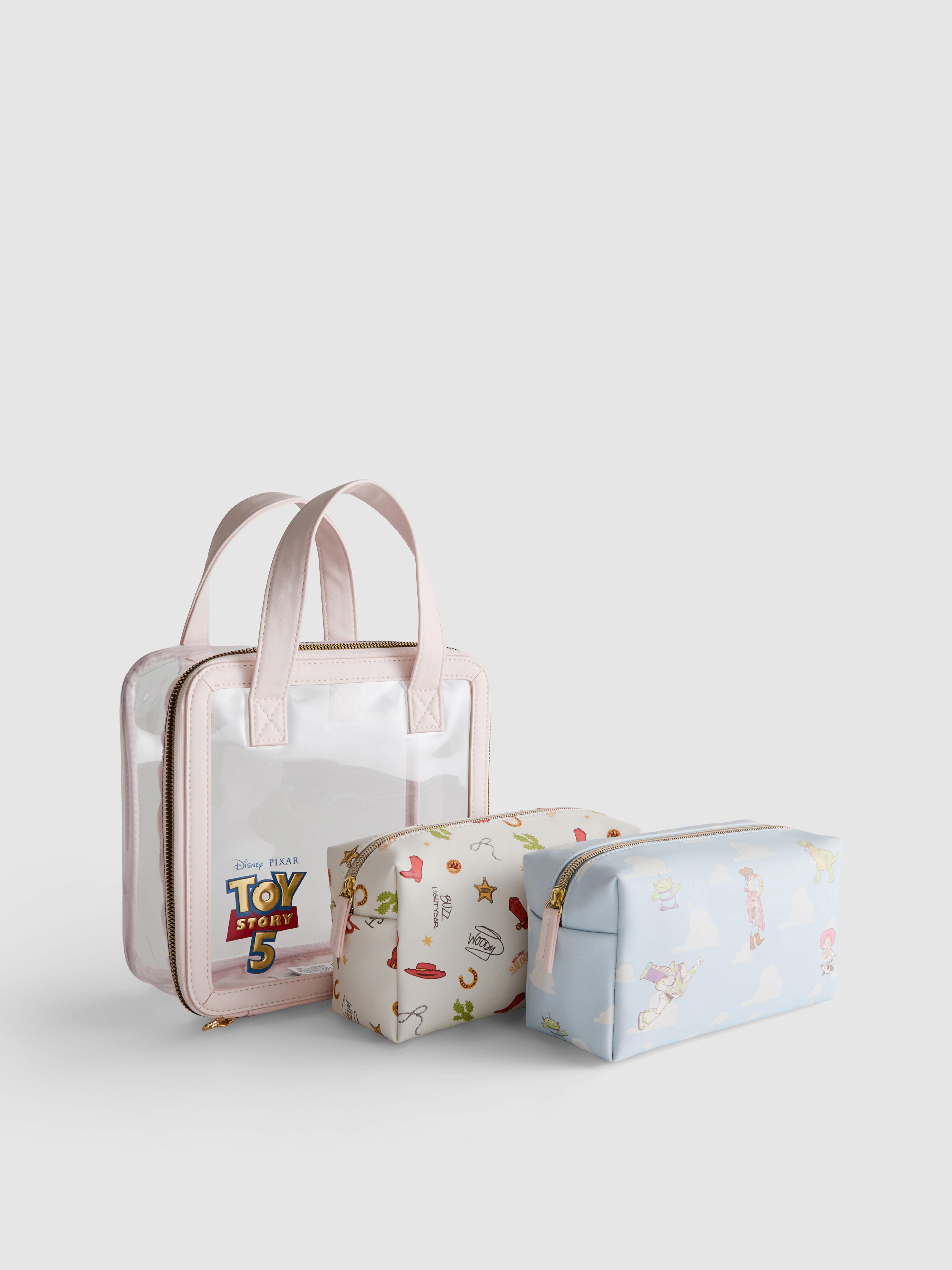 Disney Pixar's Toy Story 3pc Makeup Bag Set