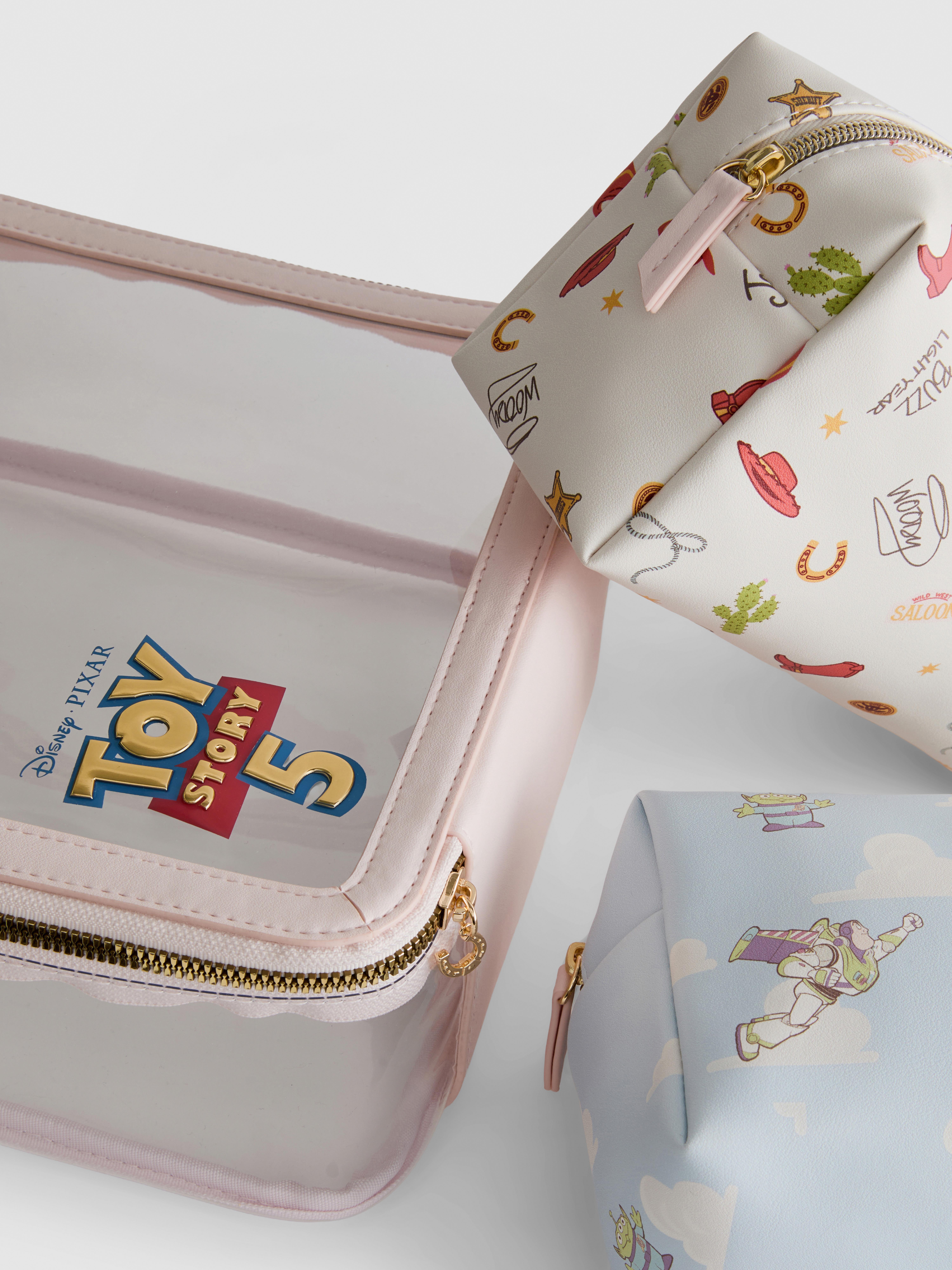 Disney Pixar's Toy Story 3pc Makeup Bag Set