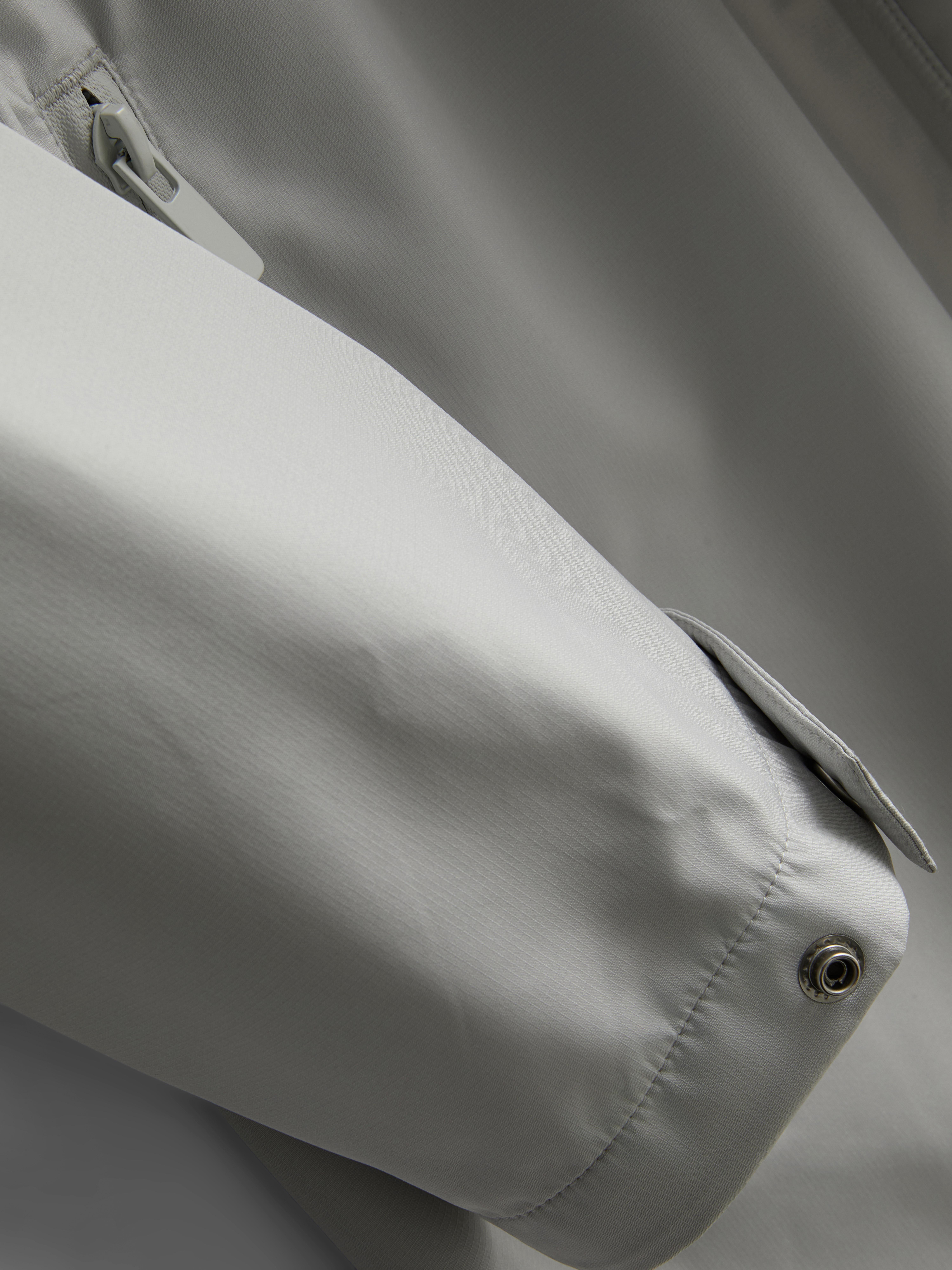 Cinch Detail Longline Raincoat