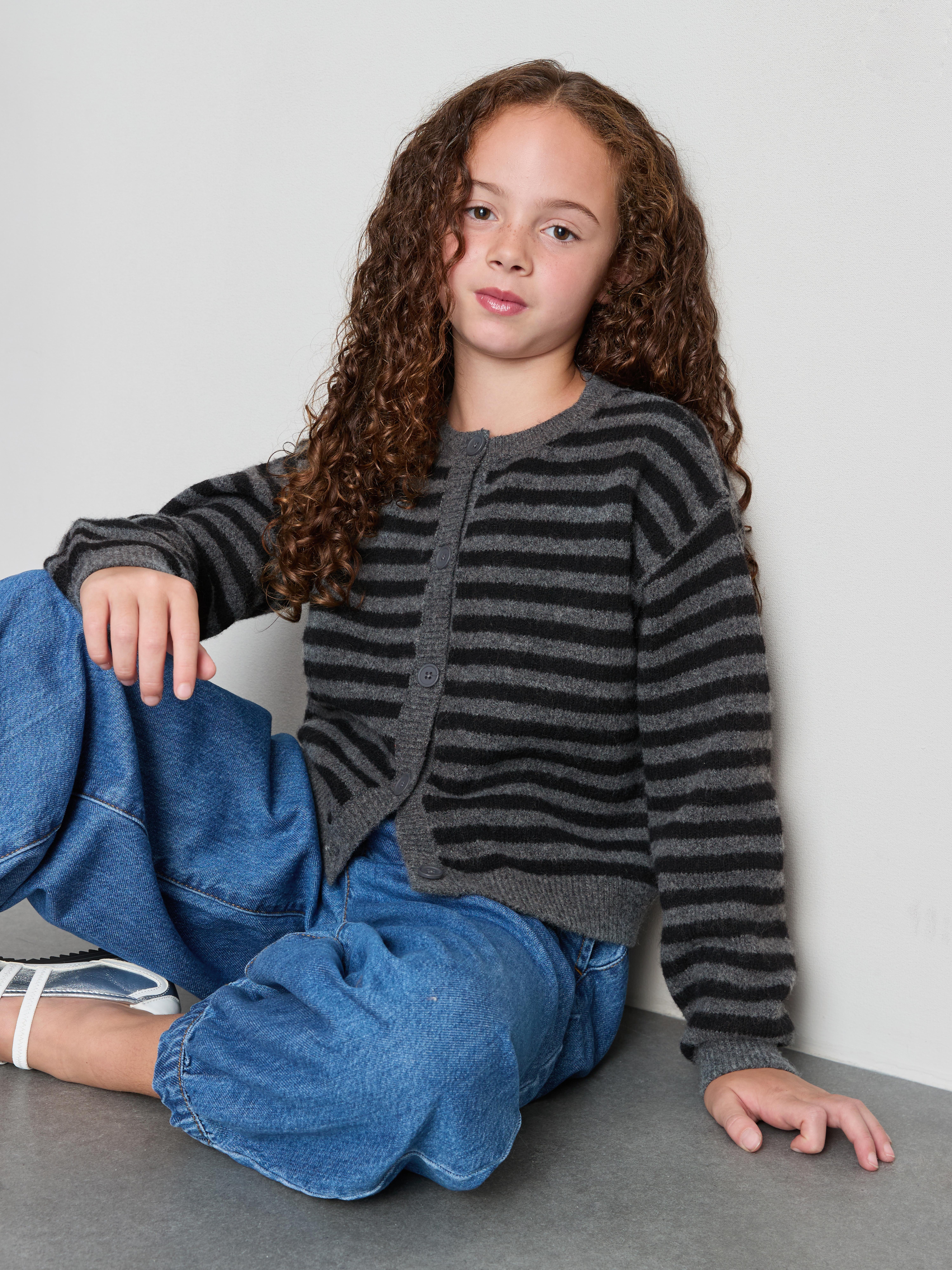 7-15yrs | Button-Up Cardigan