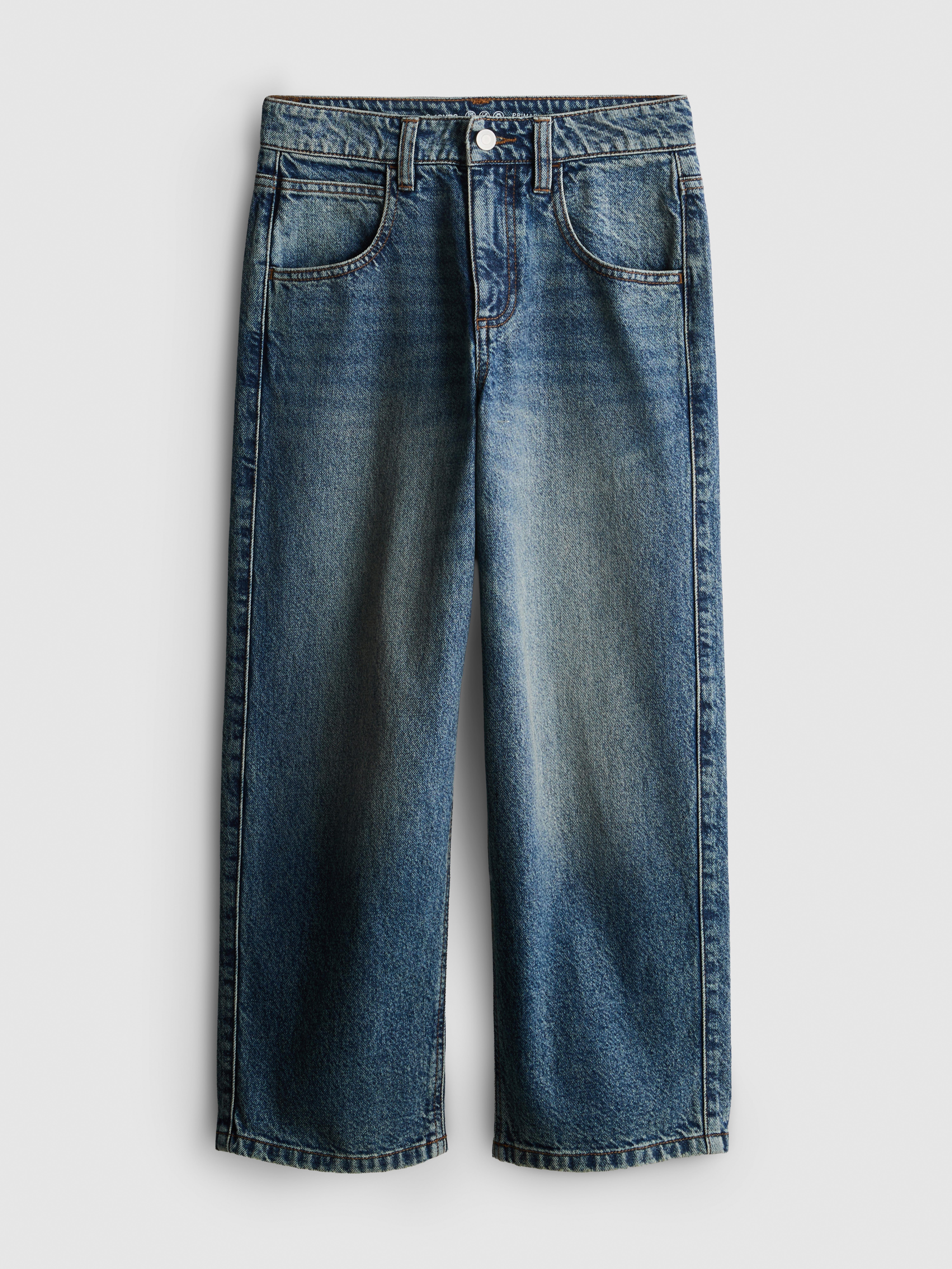 7-15yrs | Pure Cotton Baggy Fit Jeans