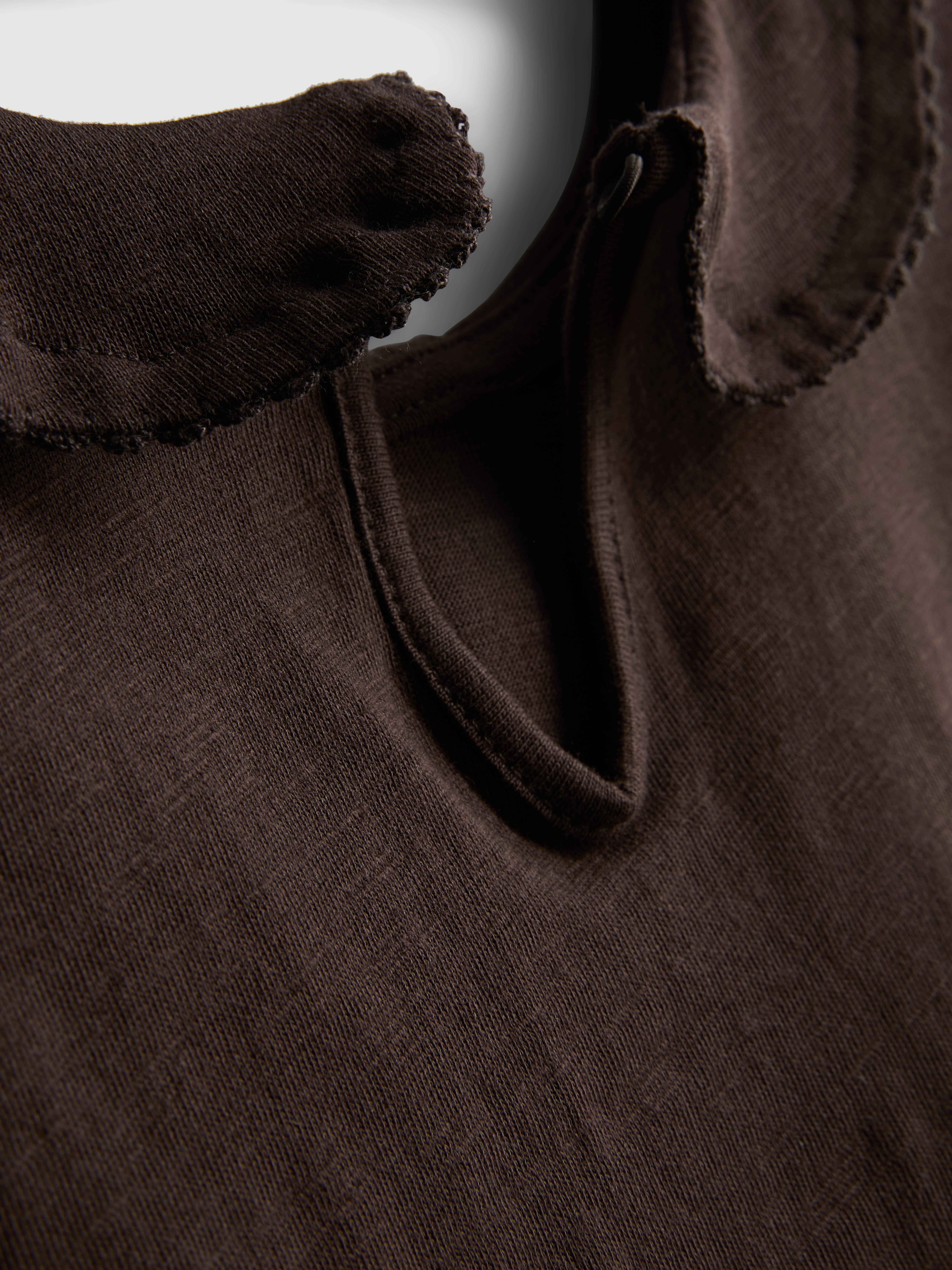 1-9yrs | Pure Cotton Collared Long Sleeve T-Shirt