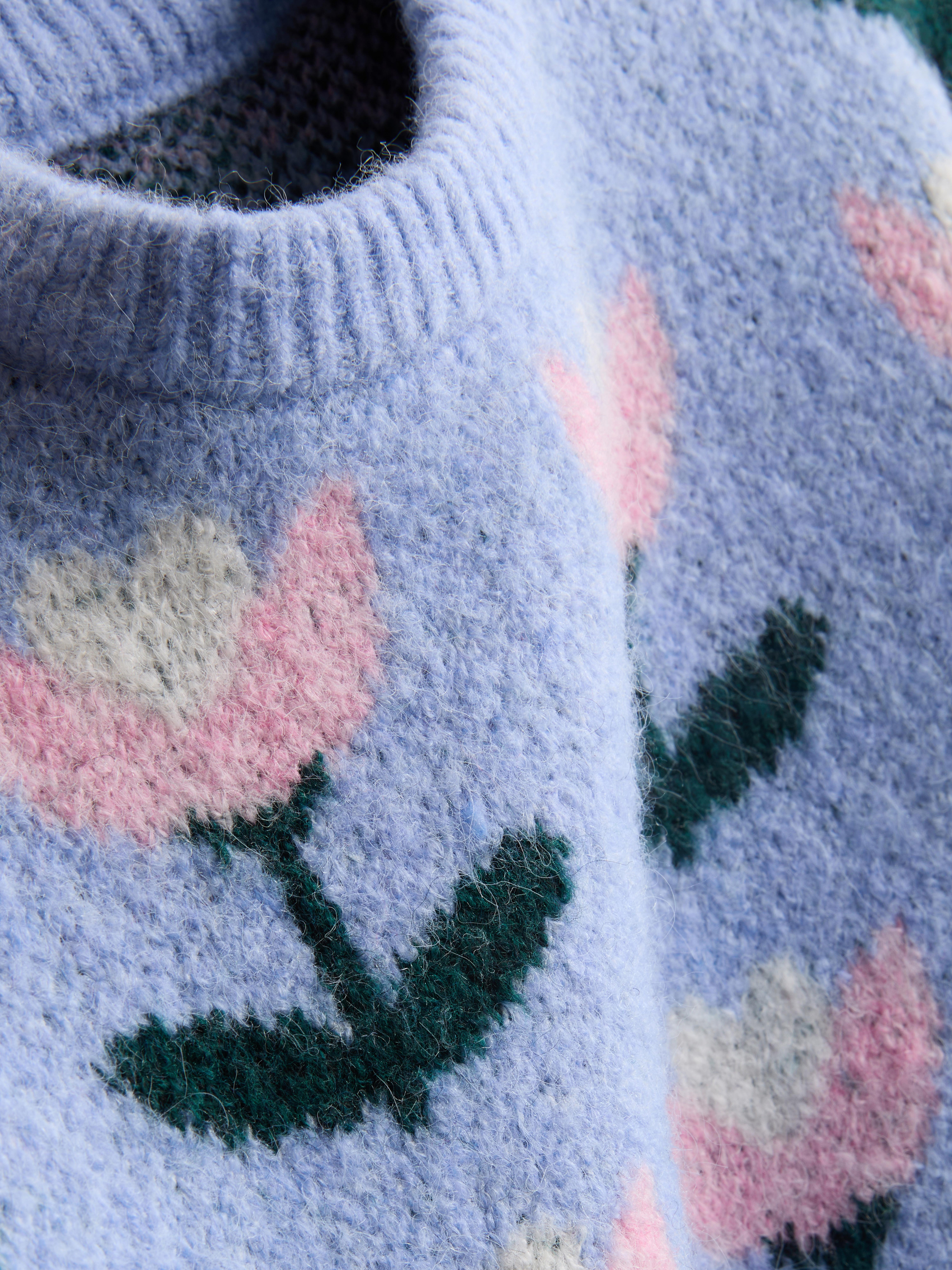 7-15yrs | Floral Sweater