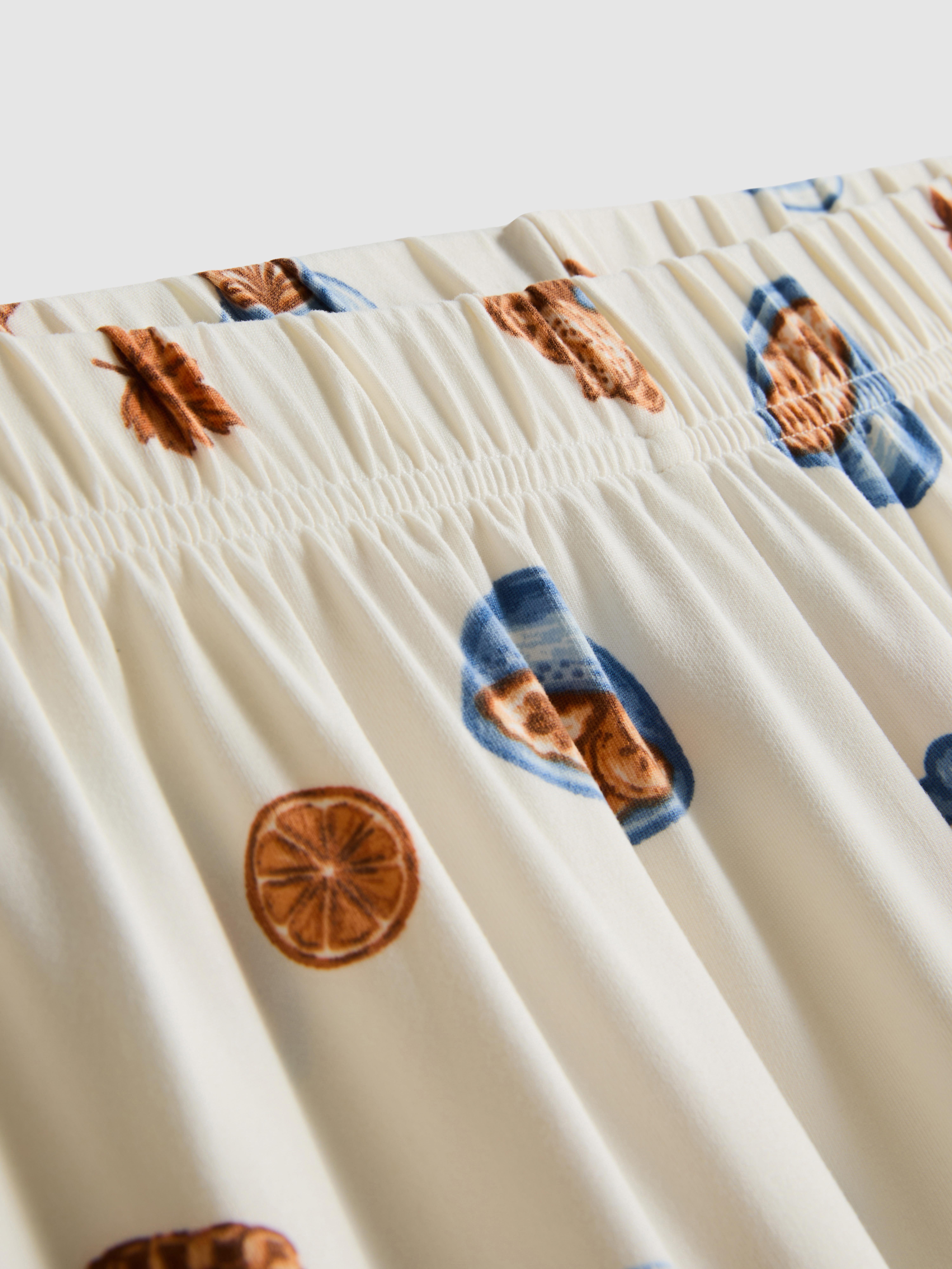 Printed Boyfriend Pajamas