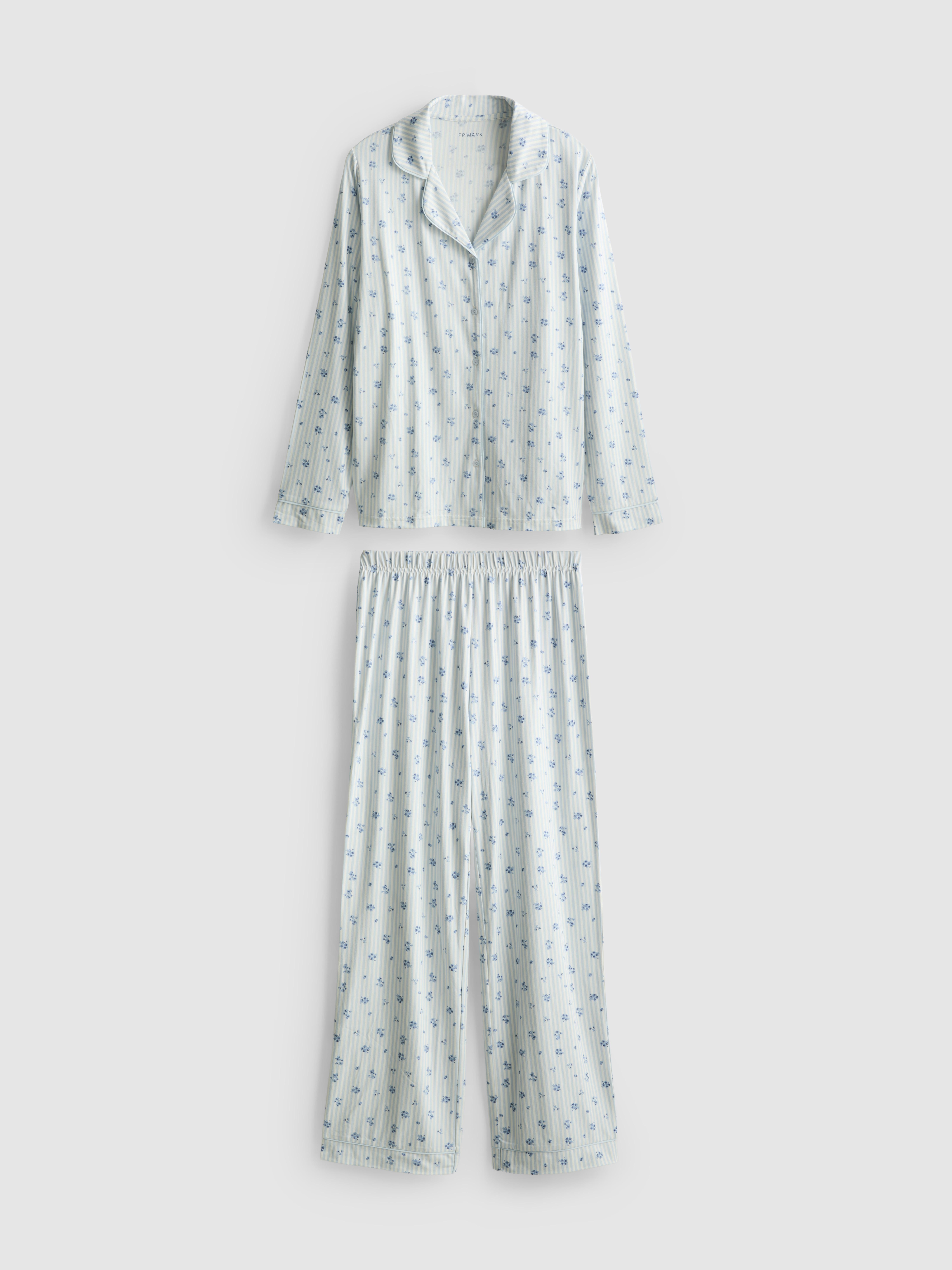 Printed Boyfriend Pyjamas