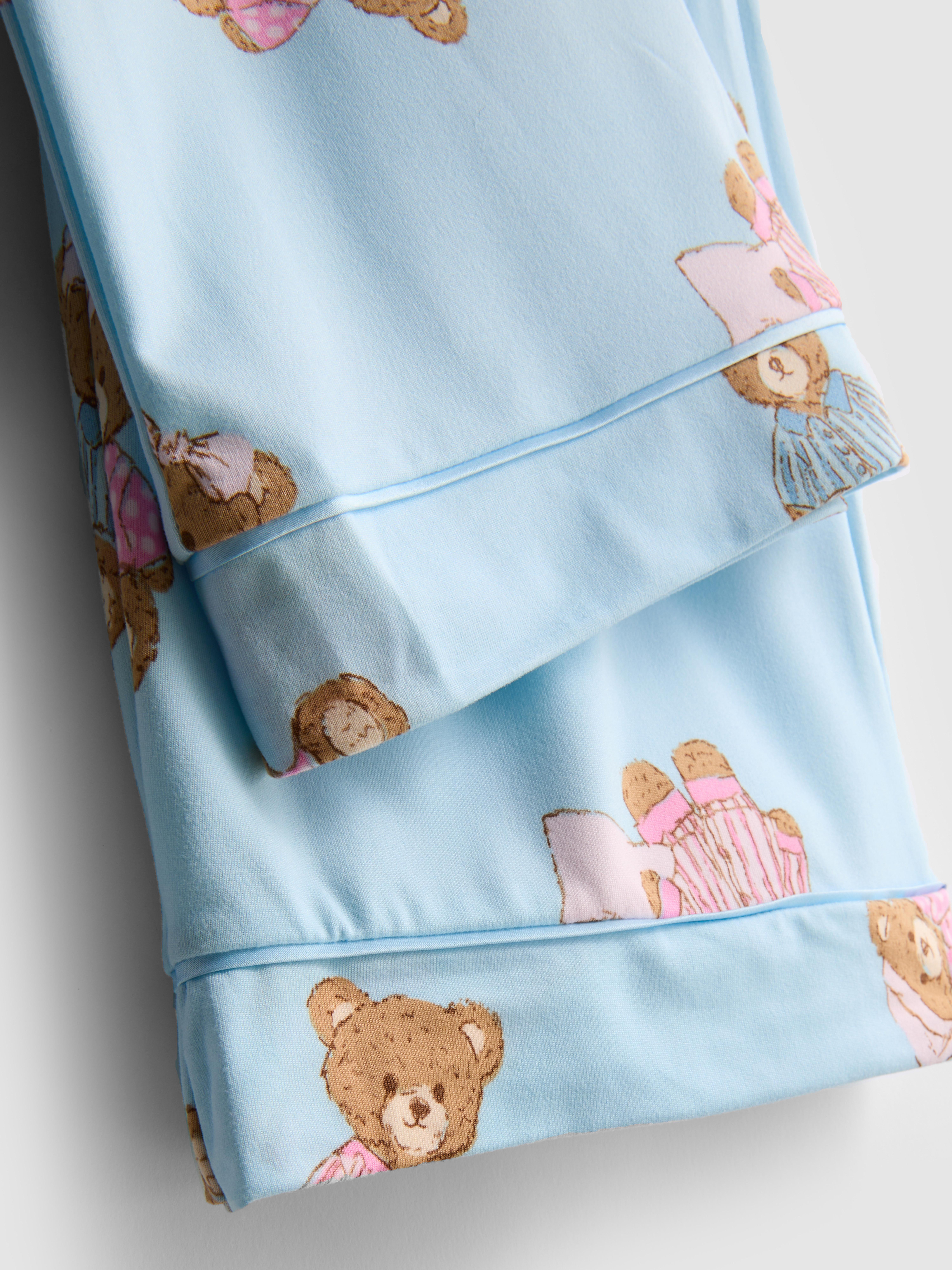 Boyfriend-pyjama met print