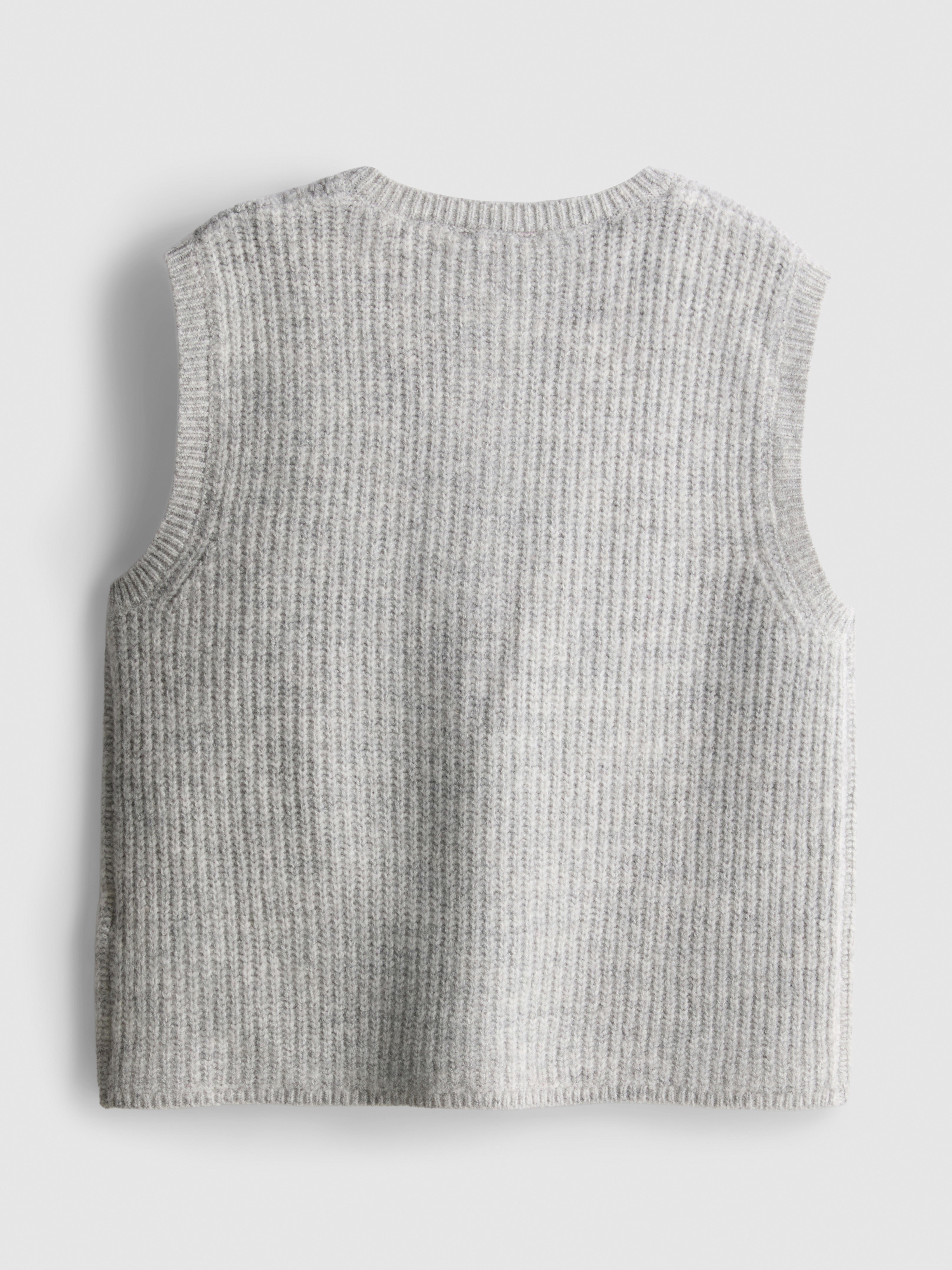 7-15yrs | Button-Up Knit Vest