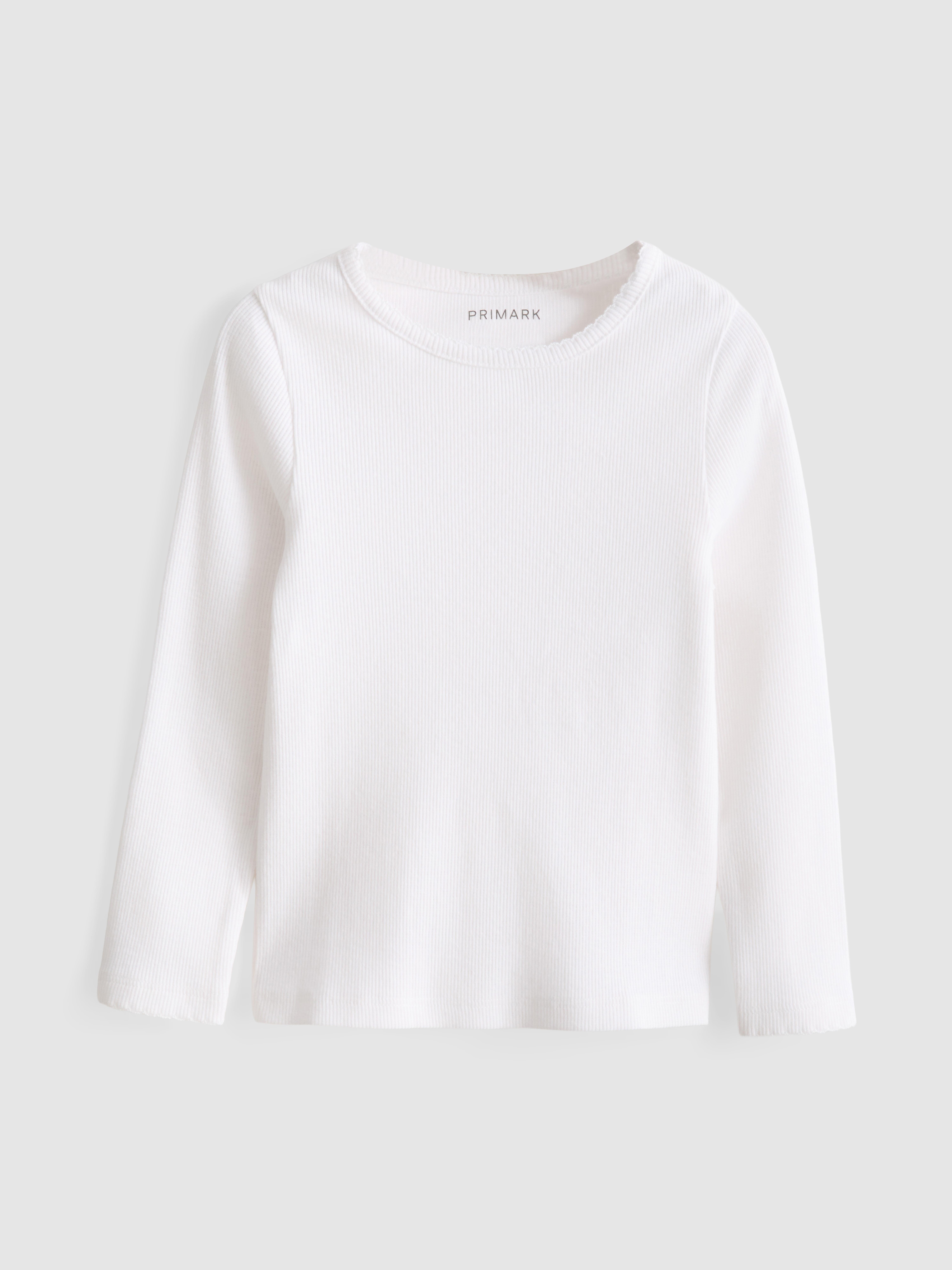 1-9yrs | Cotton Rich Ribbed Long Sleeve T-Shirt