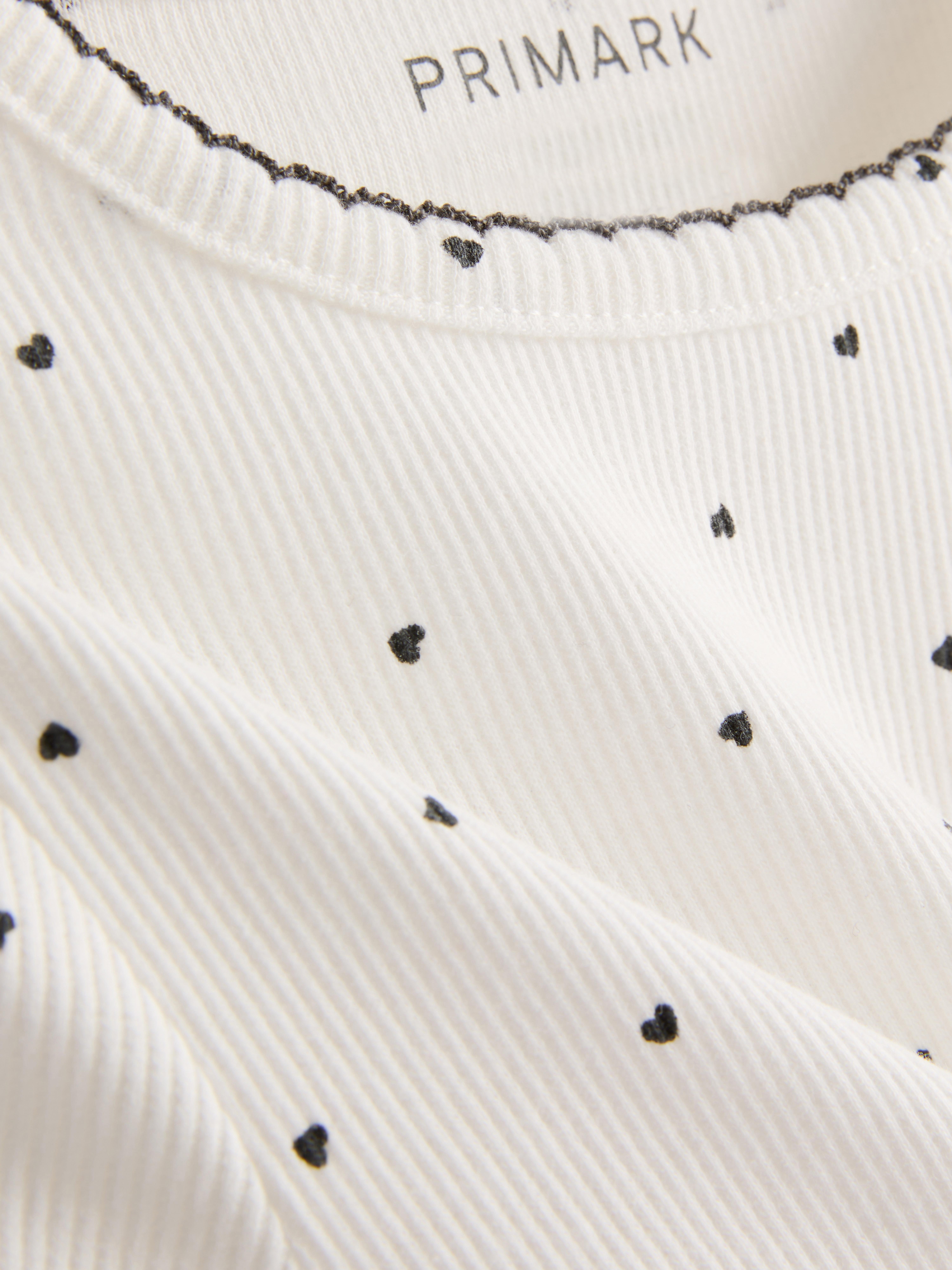 1-9yrs | Cotton Rich Ribbed Long Sleeve T-Shirt