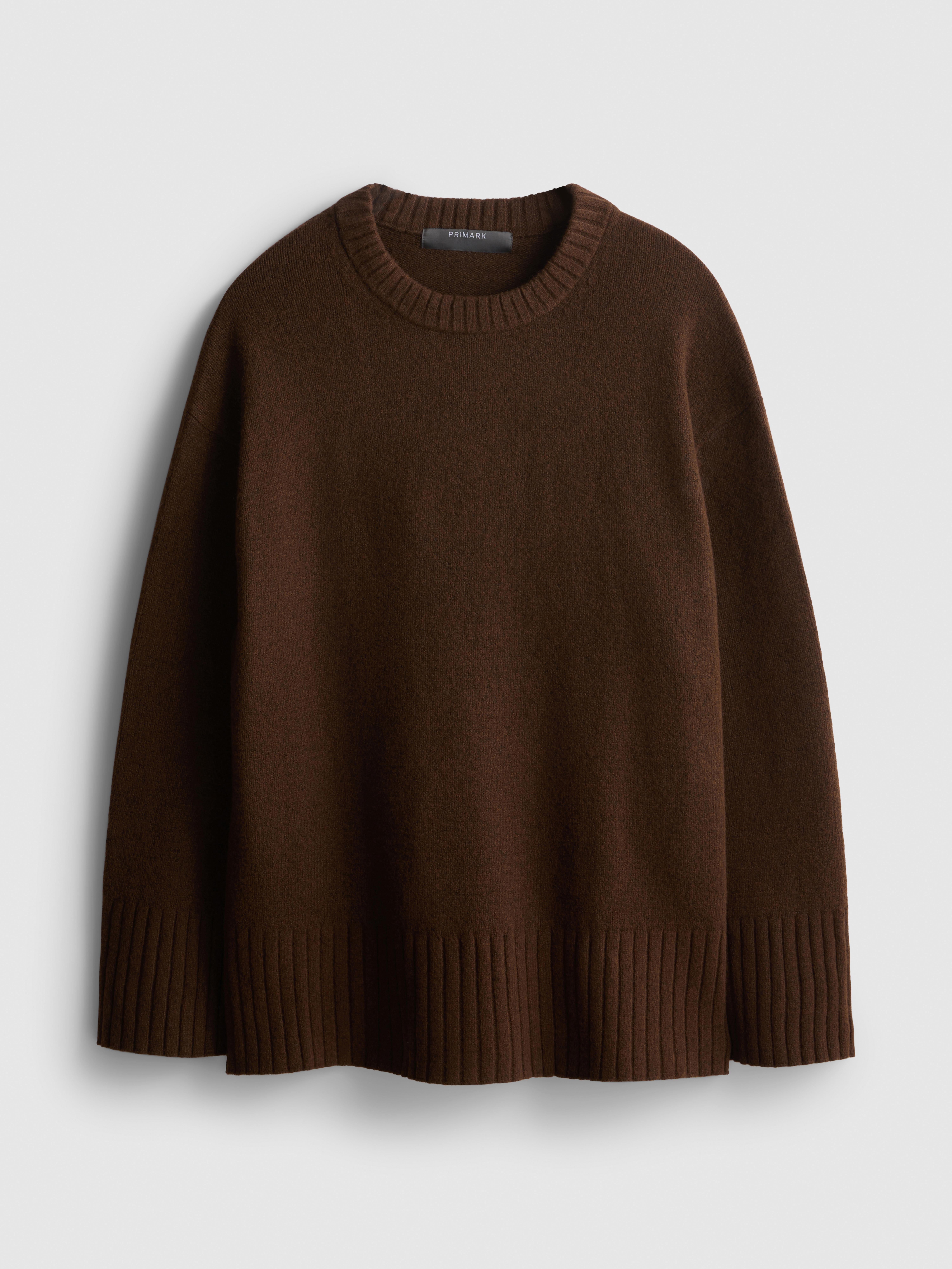 Knitted Wide Sleeve Jumper