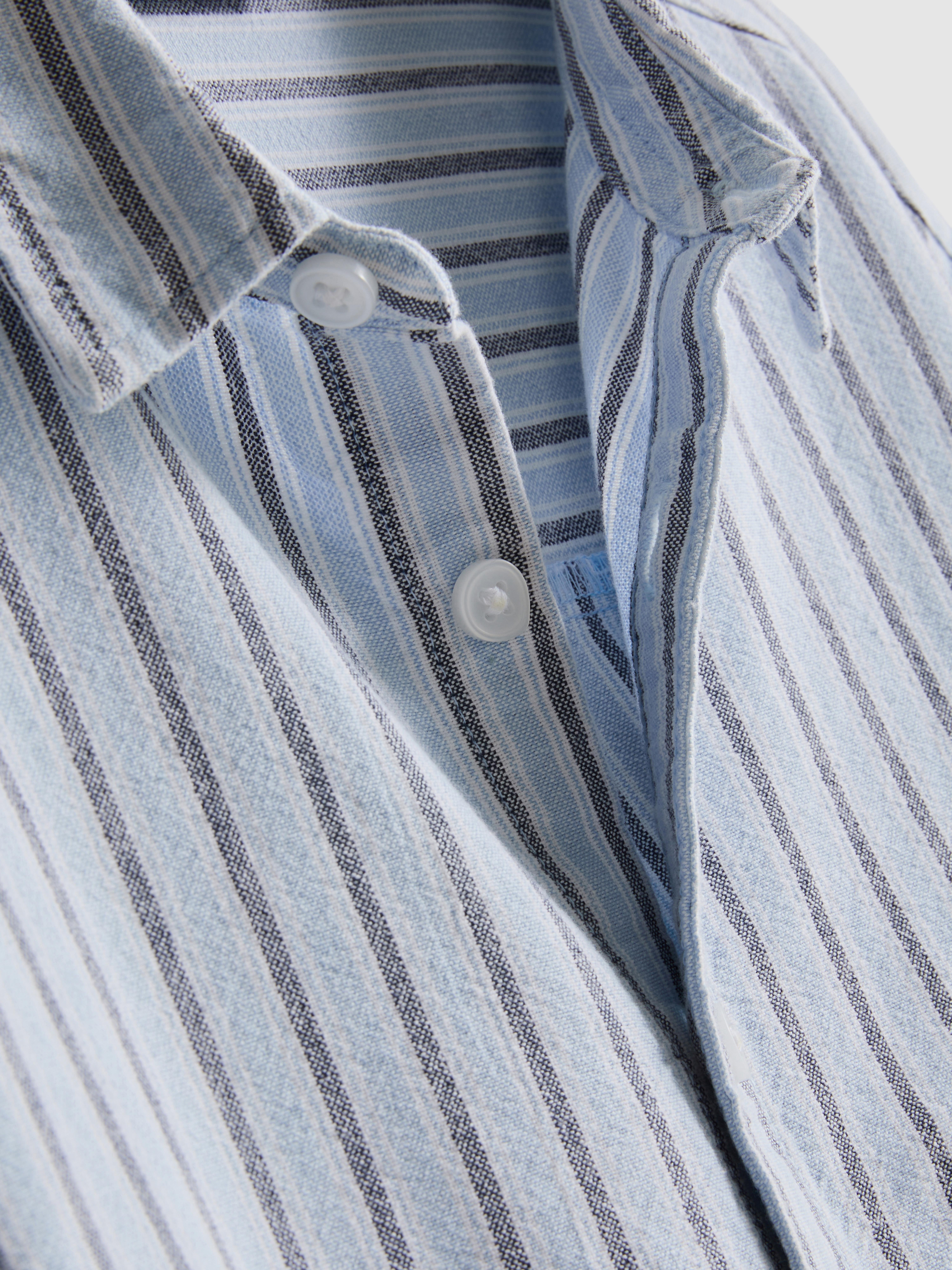 7-15yrs | Striped Oxford Shirt