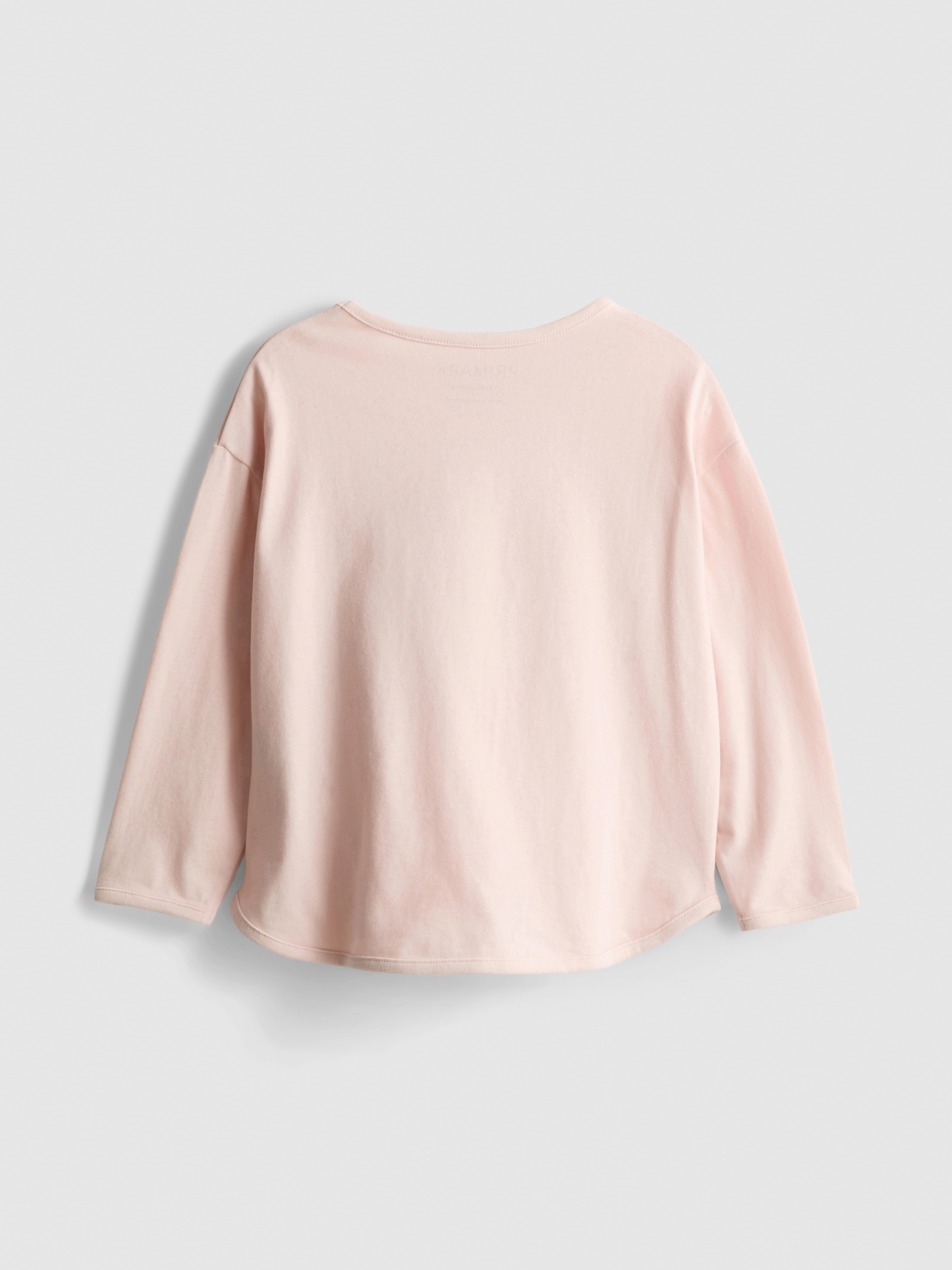 1-9yrs | Pure Cotton Appliqué Long Sleeve Top