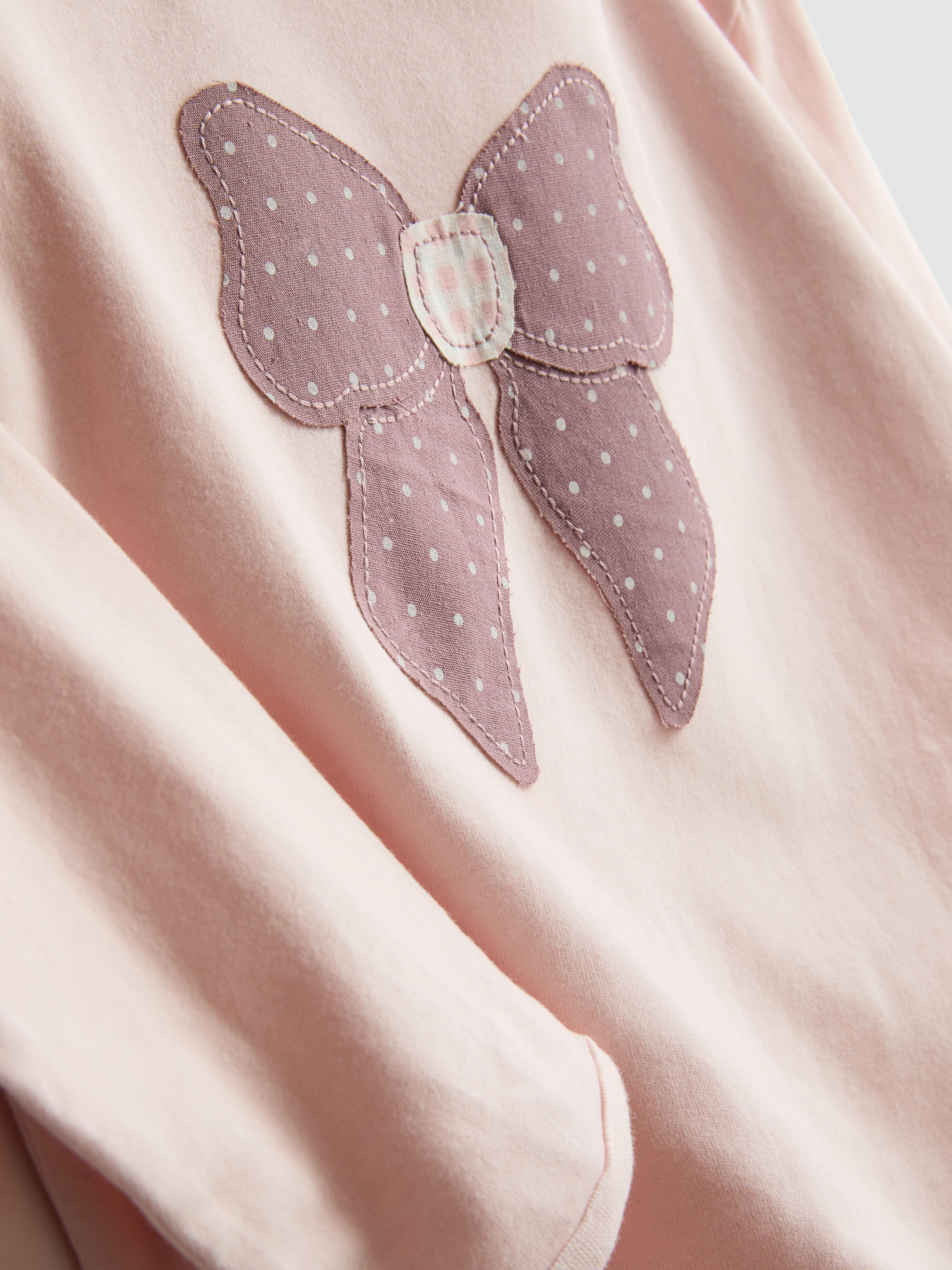 1-9yrs | Pure Cotton Appliqué Long Sleeve Top