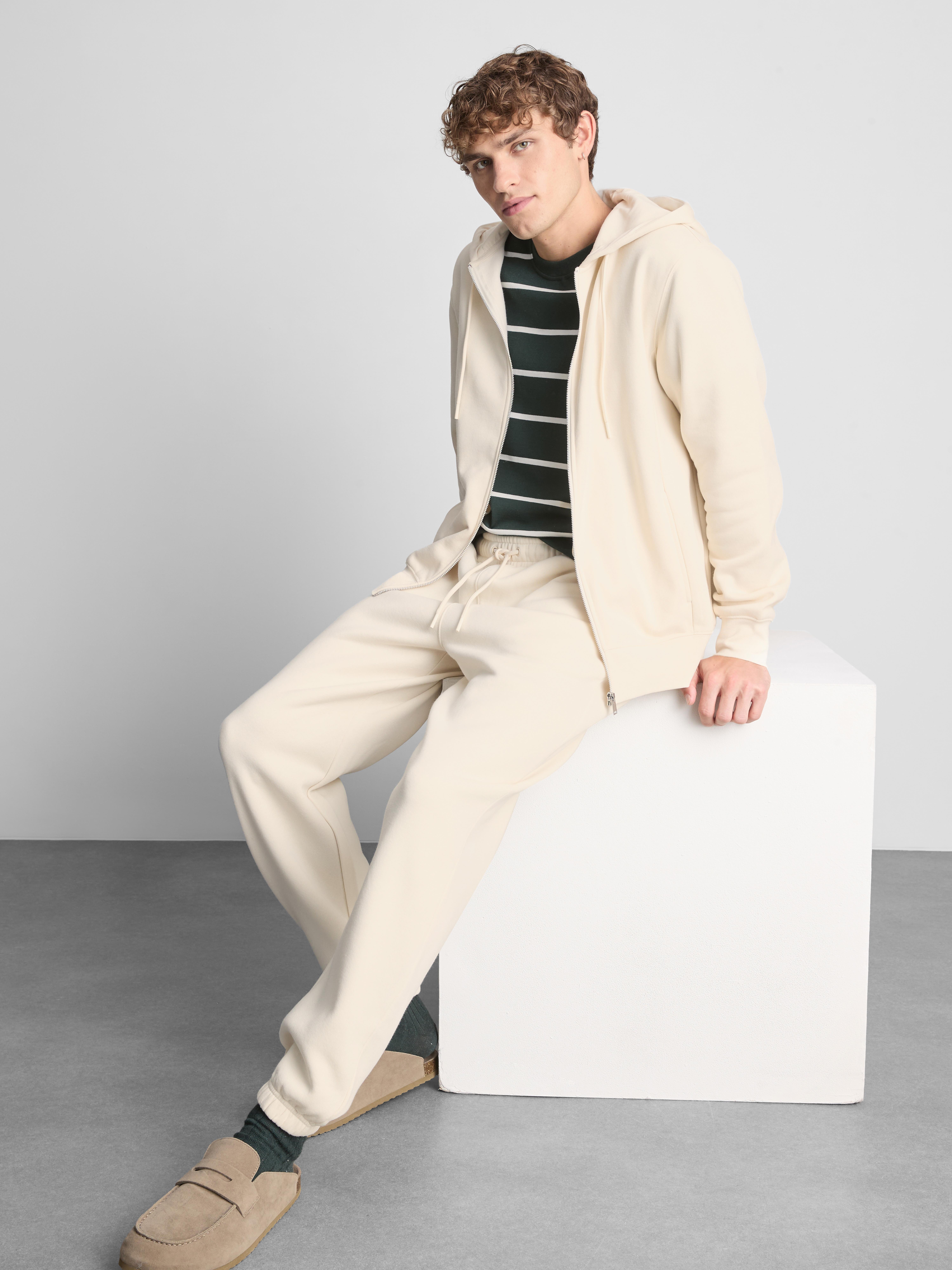 Drawstring Cuffed Joggers