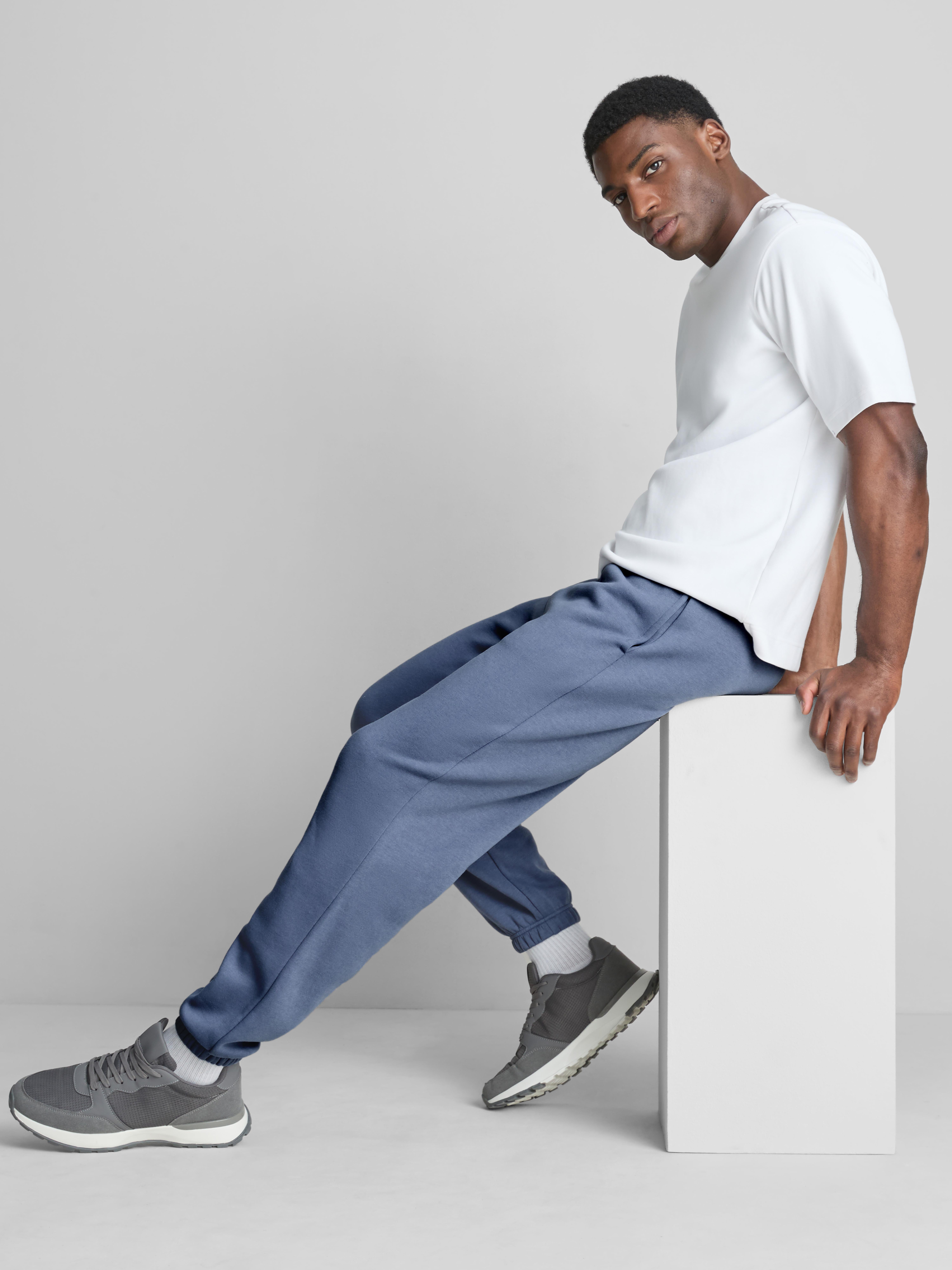 Drawstring Cuffed Joggers