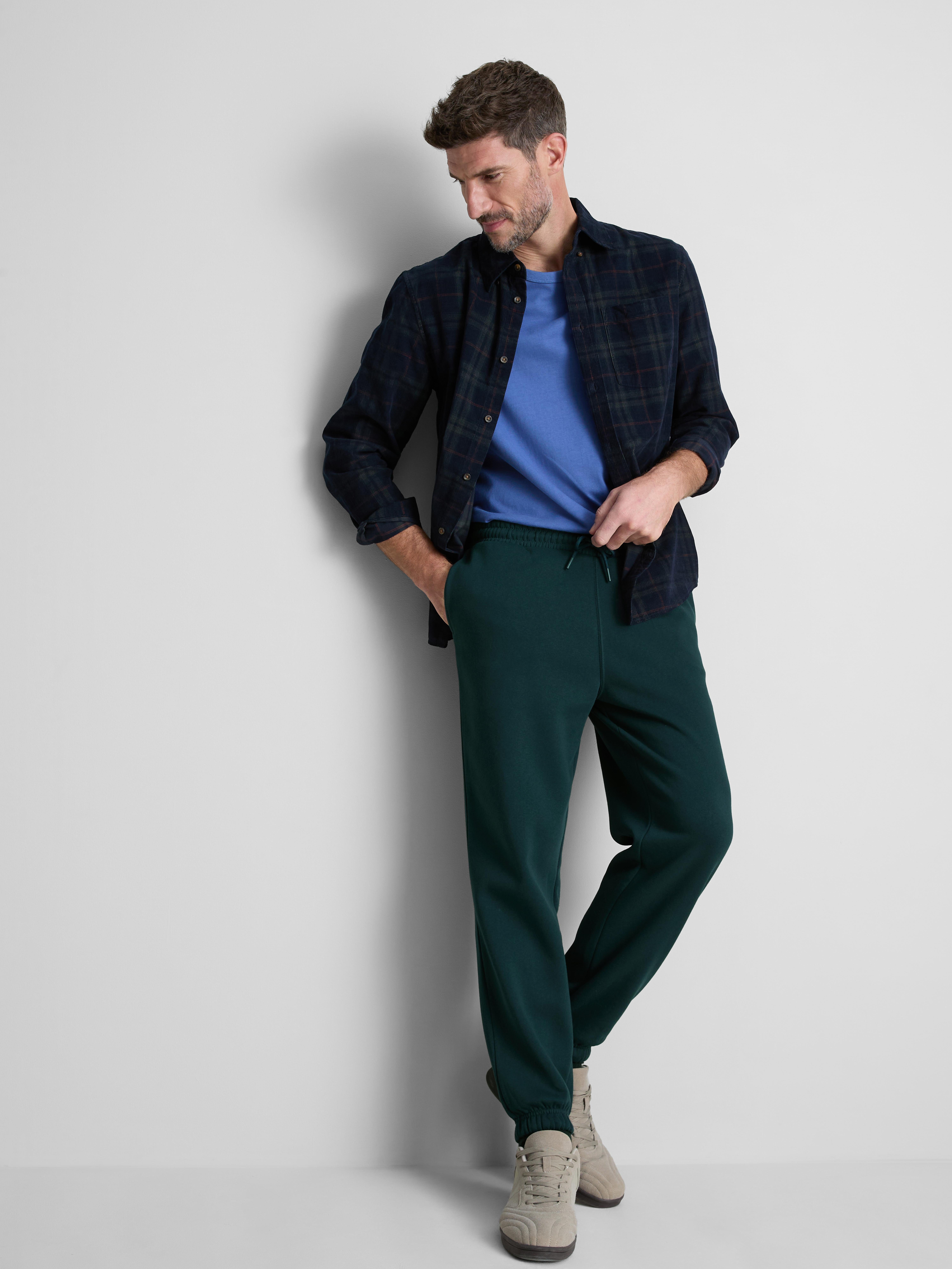 Drawstring Cuffed Joggers