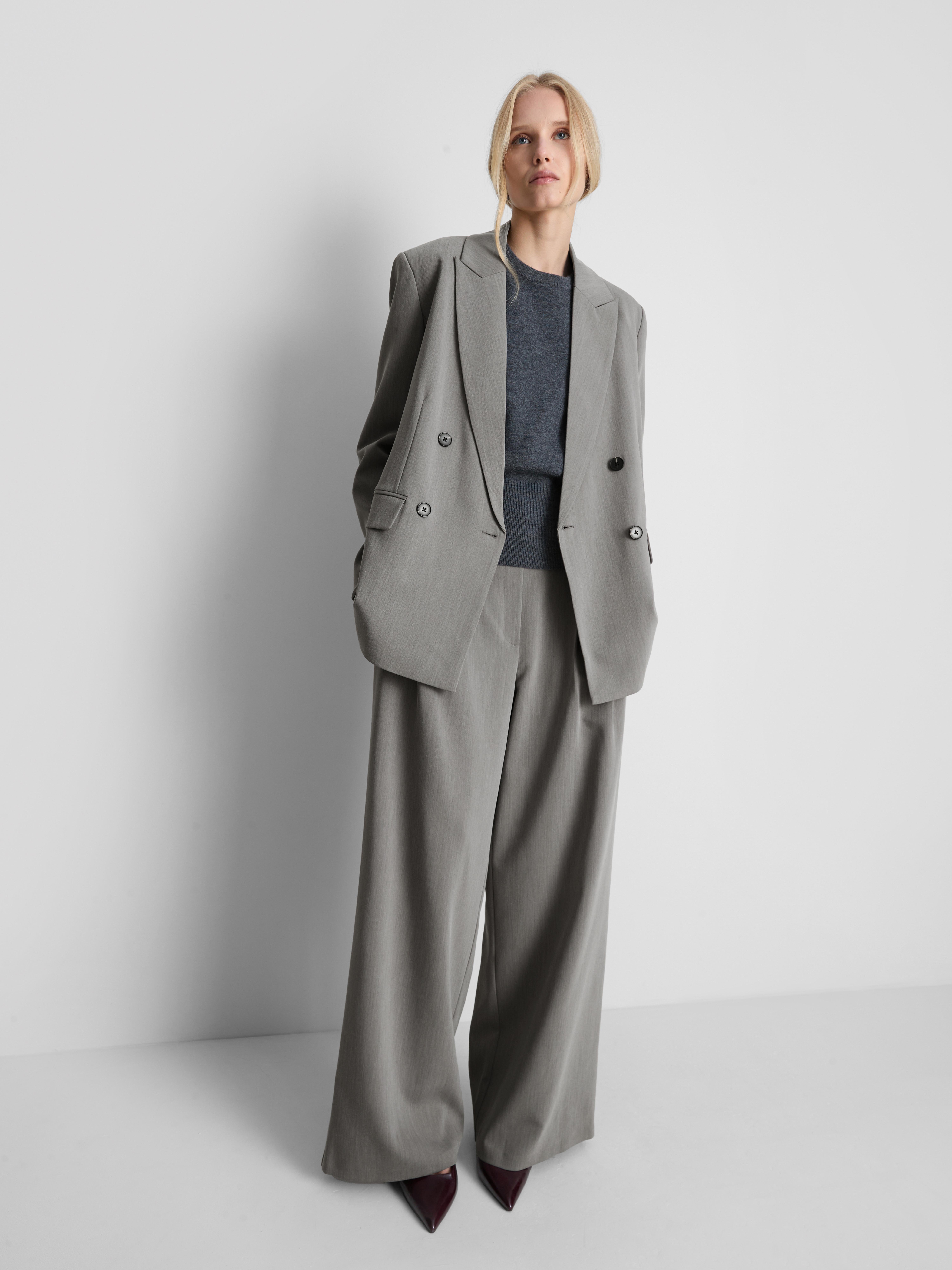 Blazer largo dois botões By Coleen